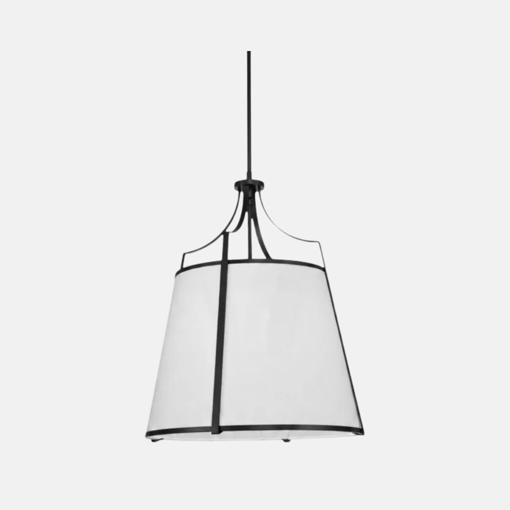 Ellery Pendant Wide - Black