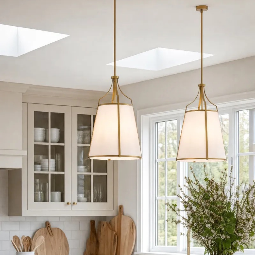 Ellery Pendant Tall - Gold