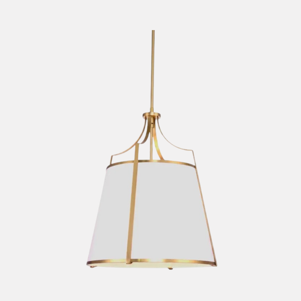 Ellery Pendant Wide Gold