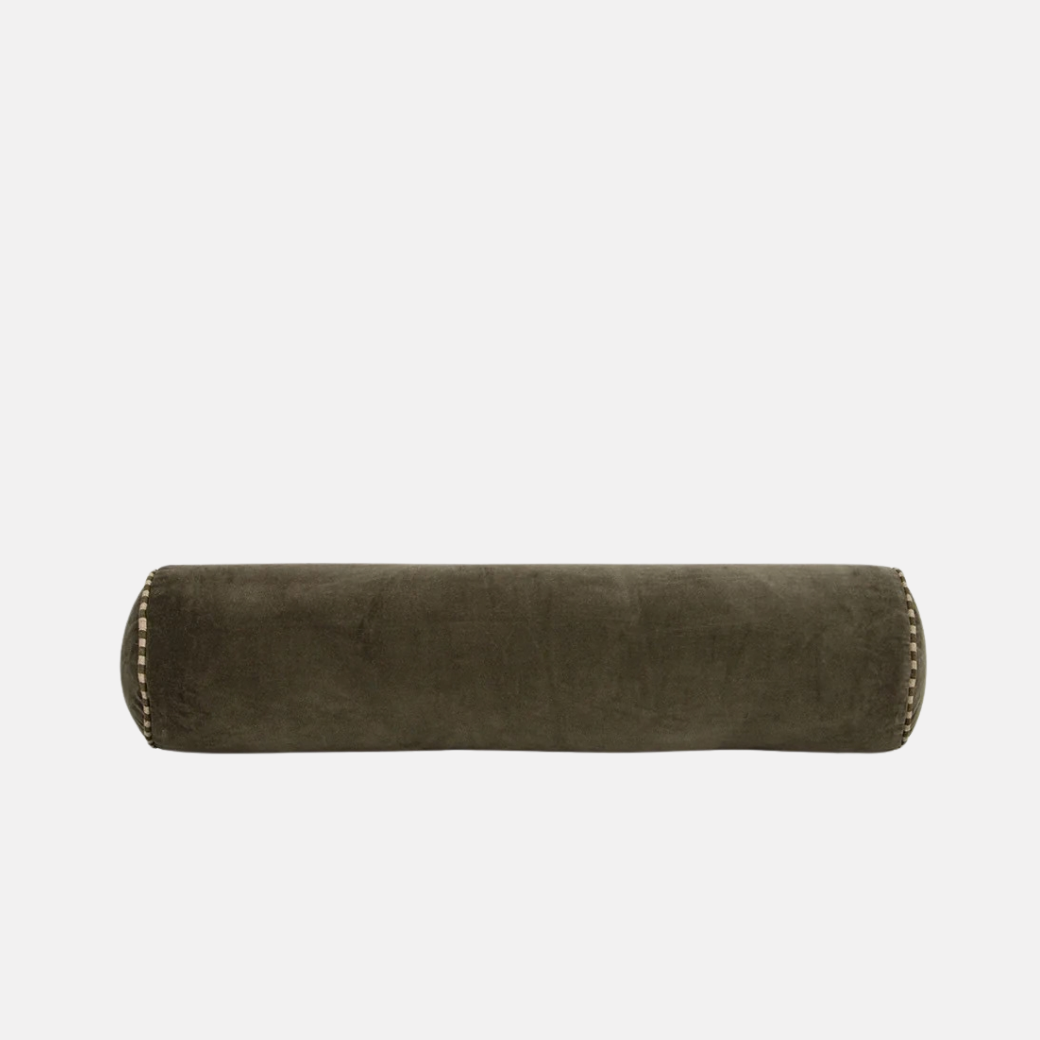 Elliot Bolster Cushion - Thyme