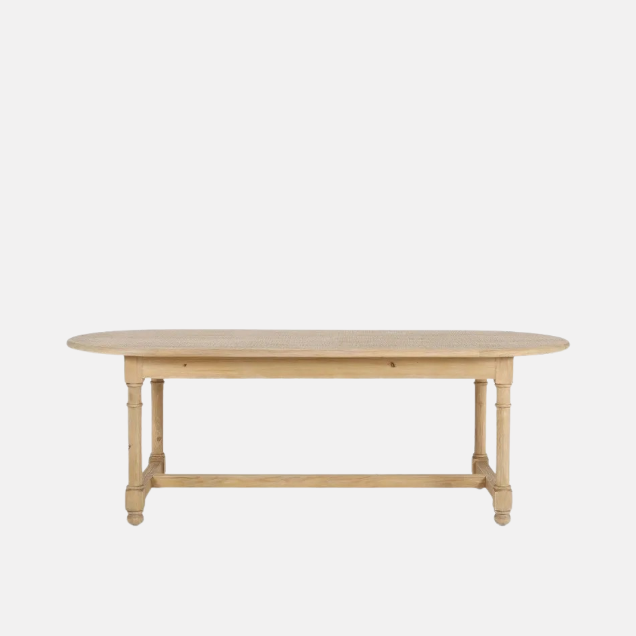 Elodie Dining Table Oval End - Pine