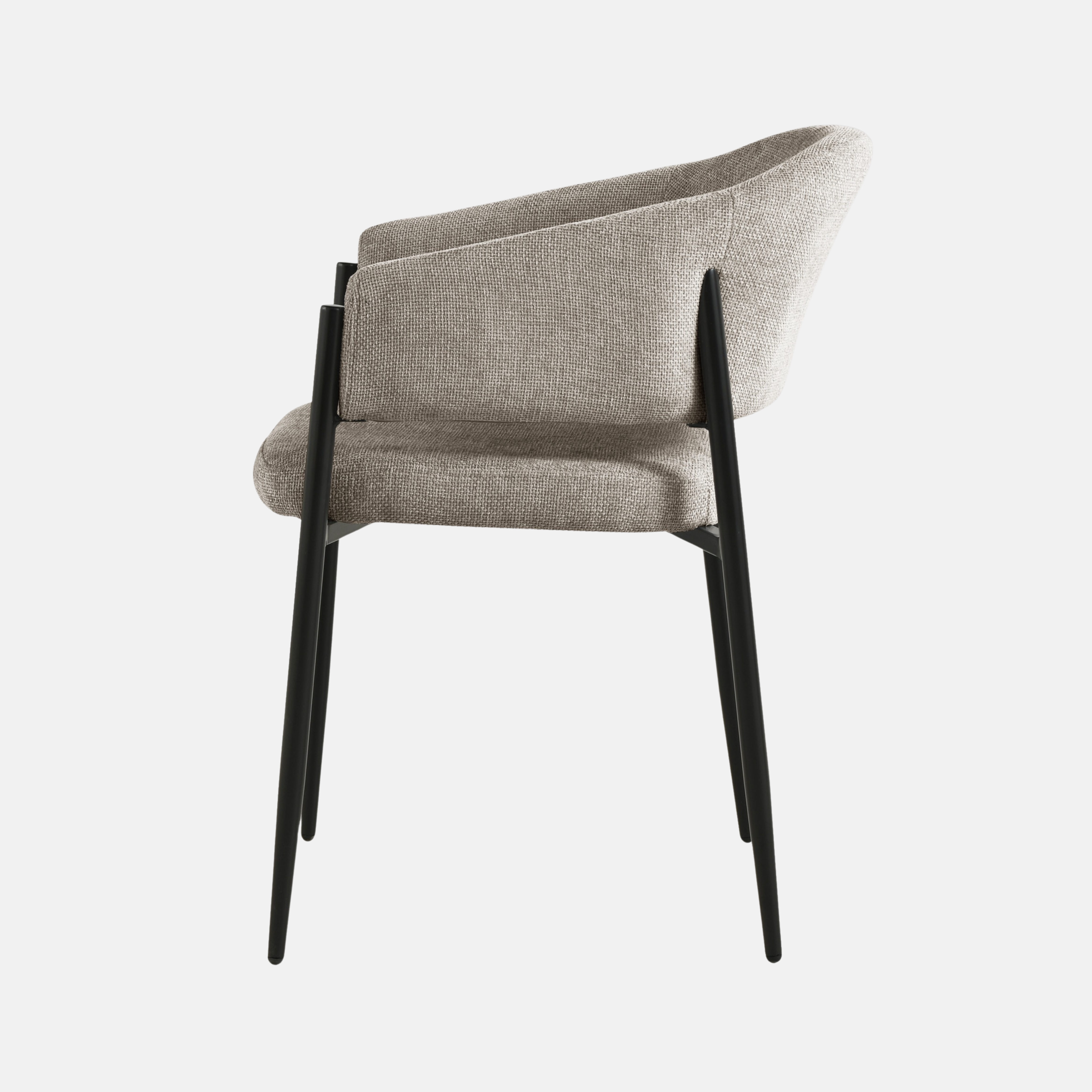 Emerson Dining Chair - Taupe Set of 2