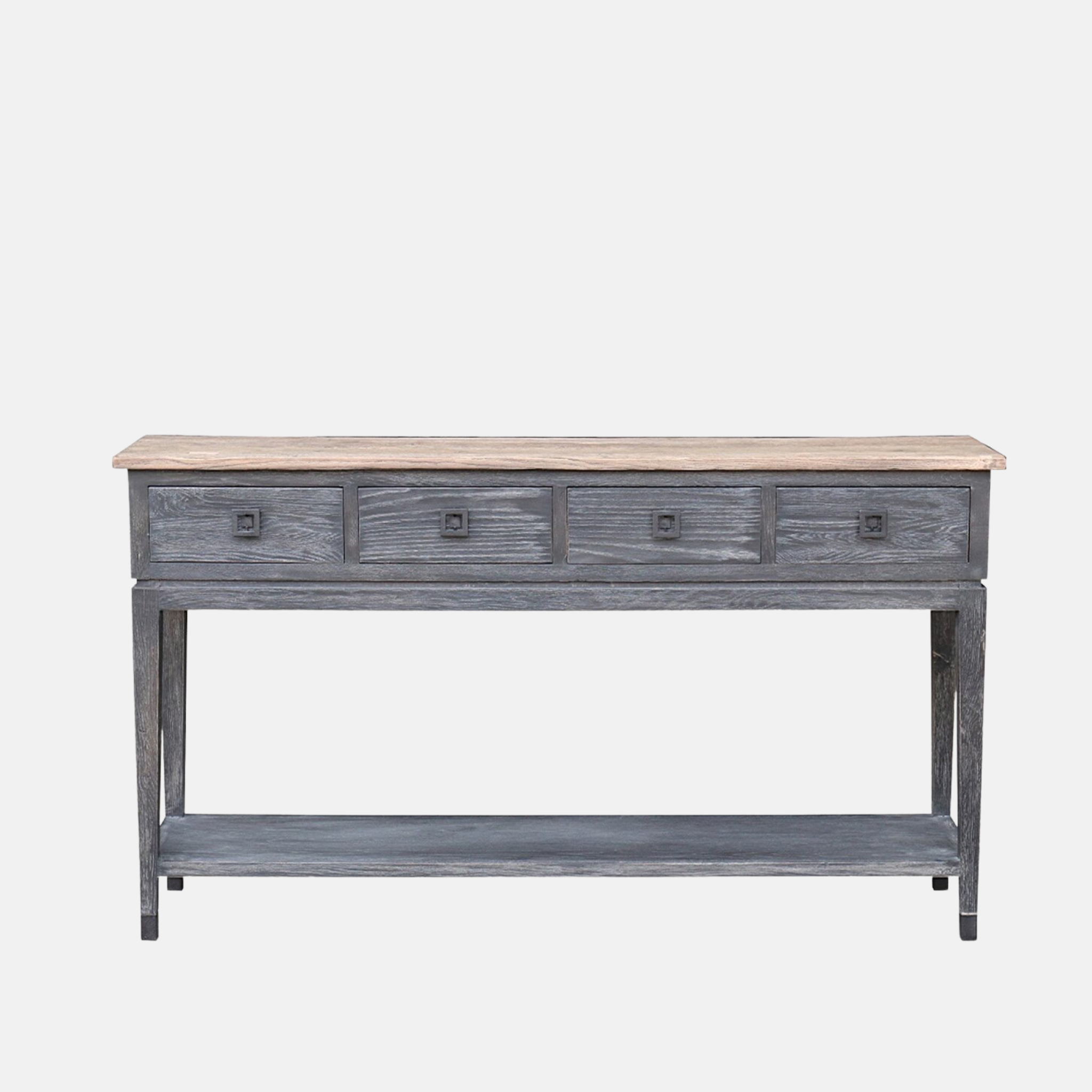 Eric 4 Drawer Oak Console