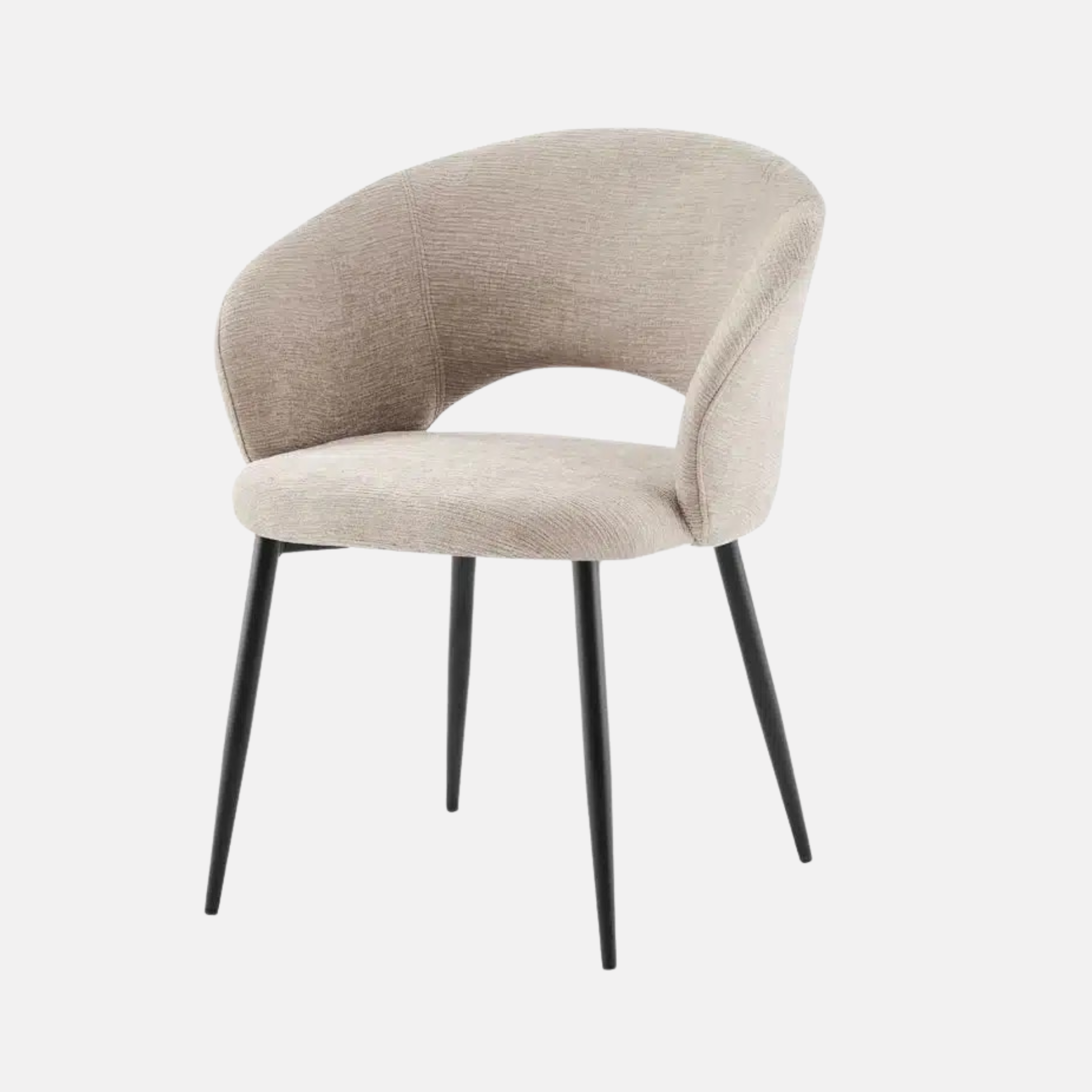 Ezra Dining Chair Taupe - Set of 2