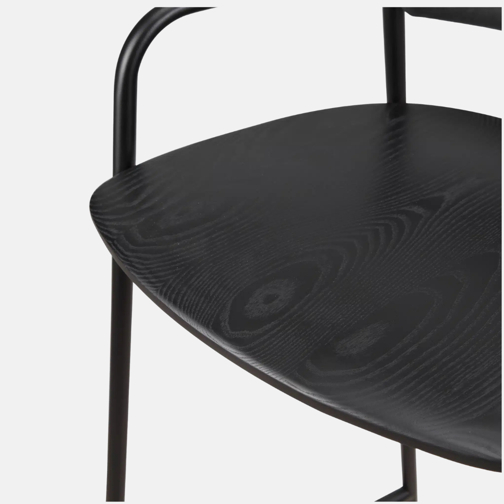Forge Barstool Black