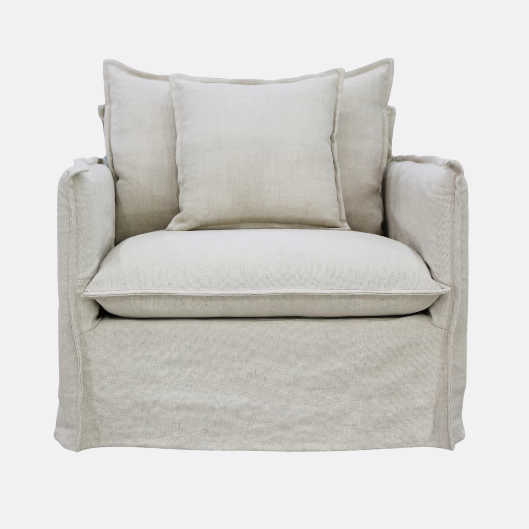 Grove Linen Armchair - Natural