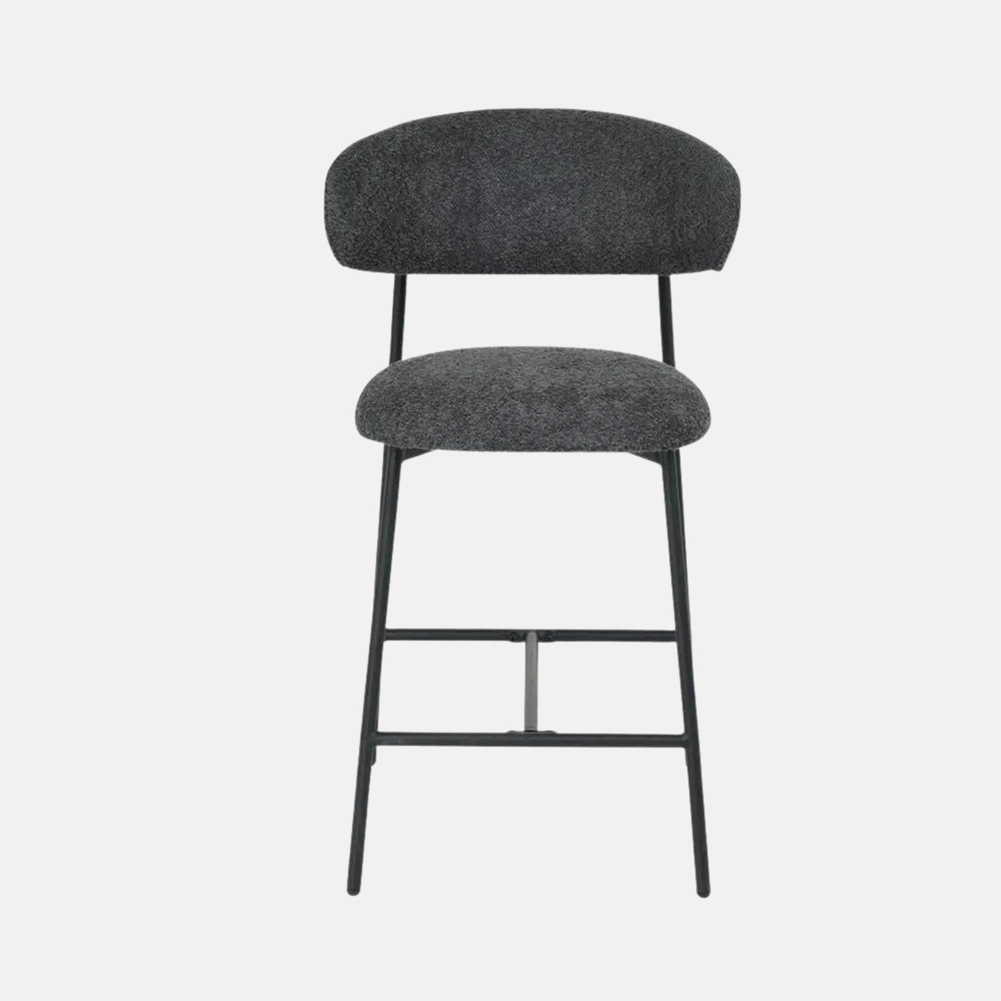 George Counter Stool PAIR  - Charcoal