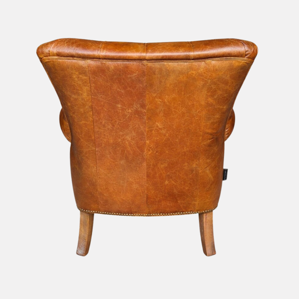 Harrington Armchair Foundry Leather