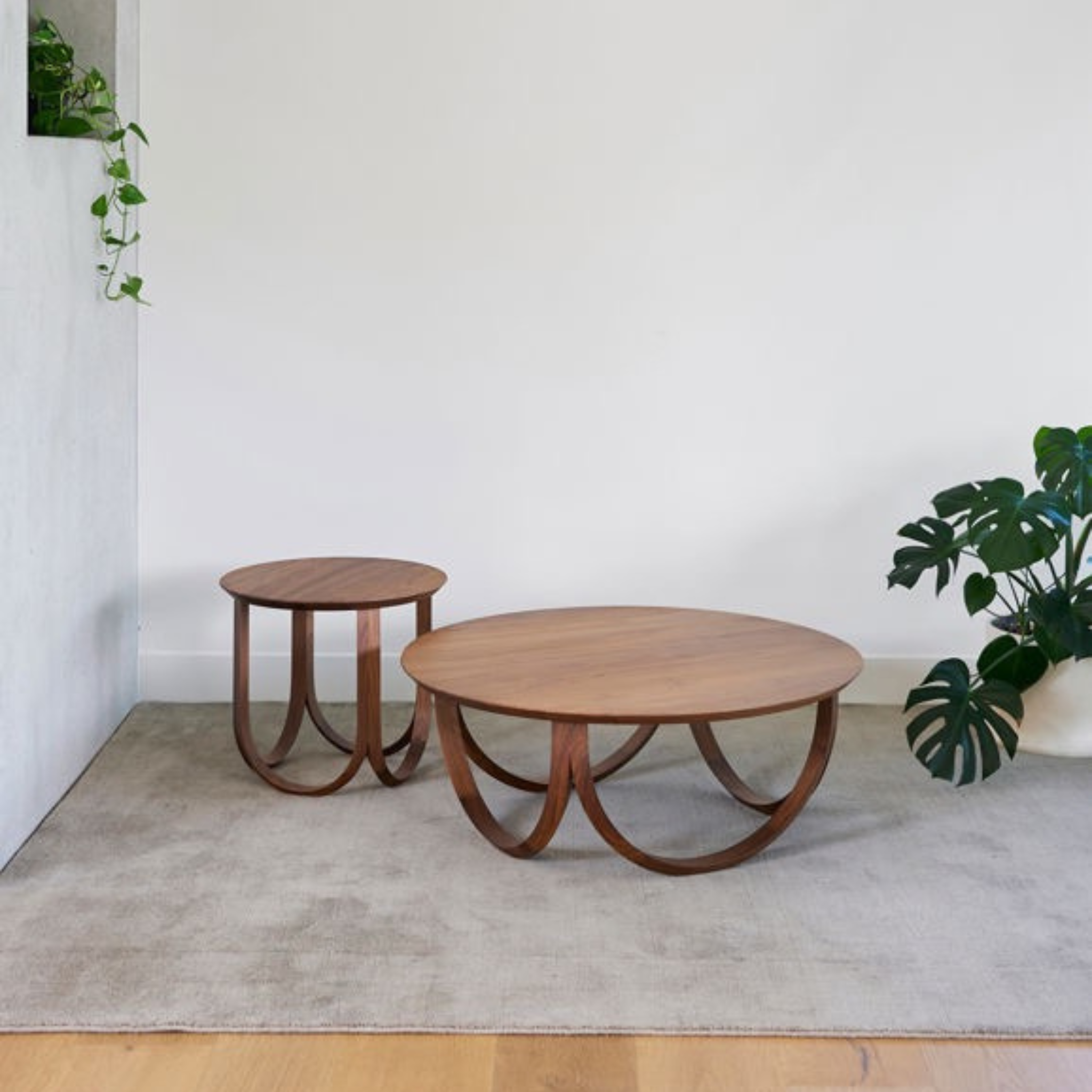 Horizon Side Table - Walnut