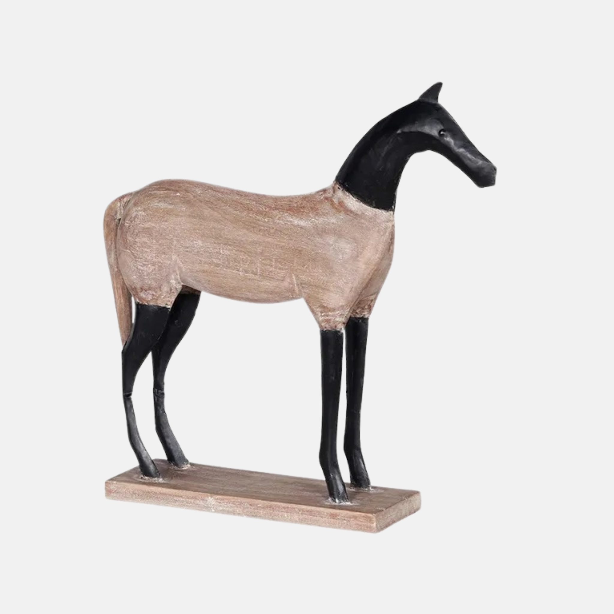 Horse Décor Wood & Iron