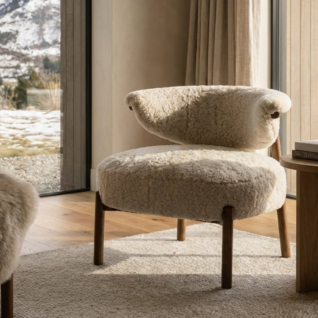 Huxley Sheepskin Armchair