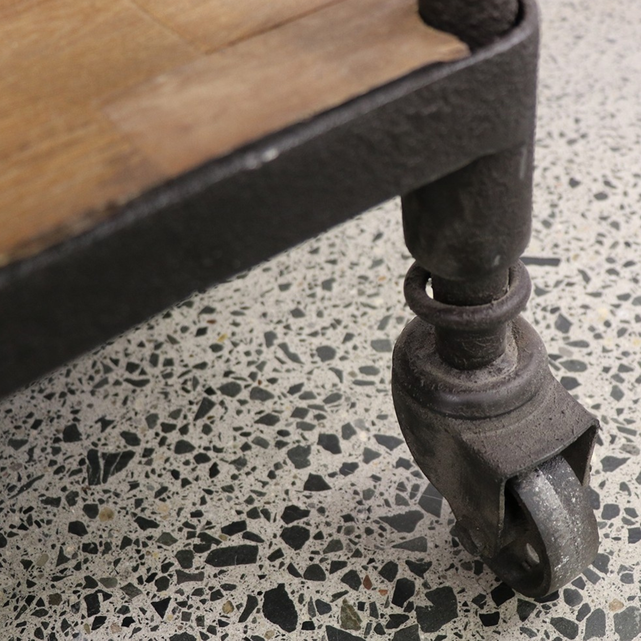 Industrial Metal Book Shelf - Narrow