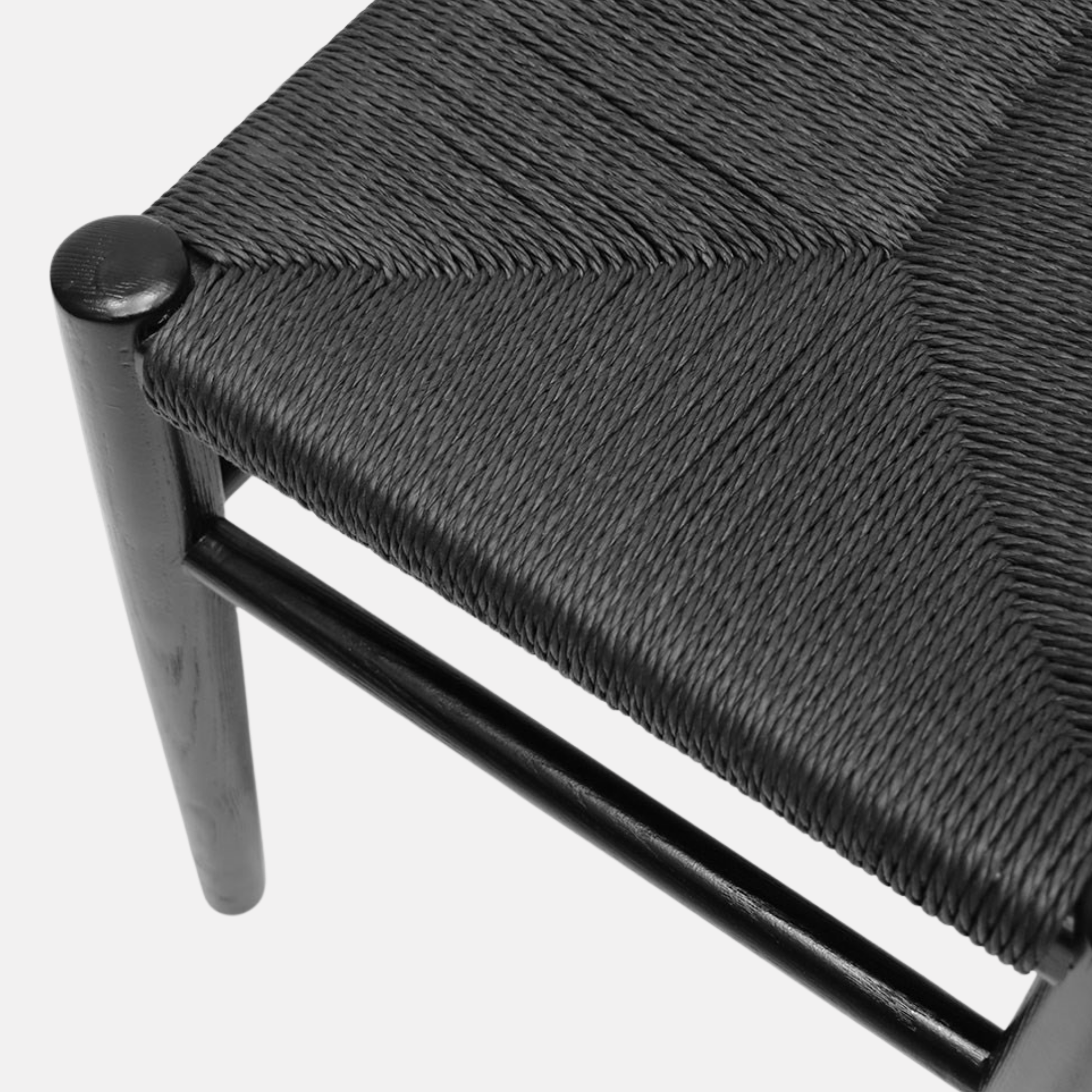 Jaffery Bench -  Black