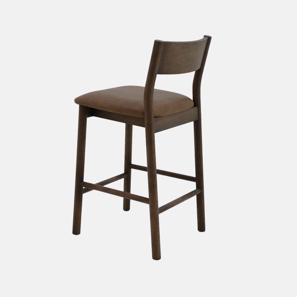 Keaton Barstool - Dark Oak