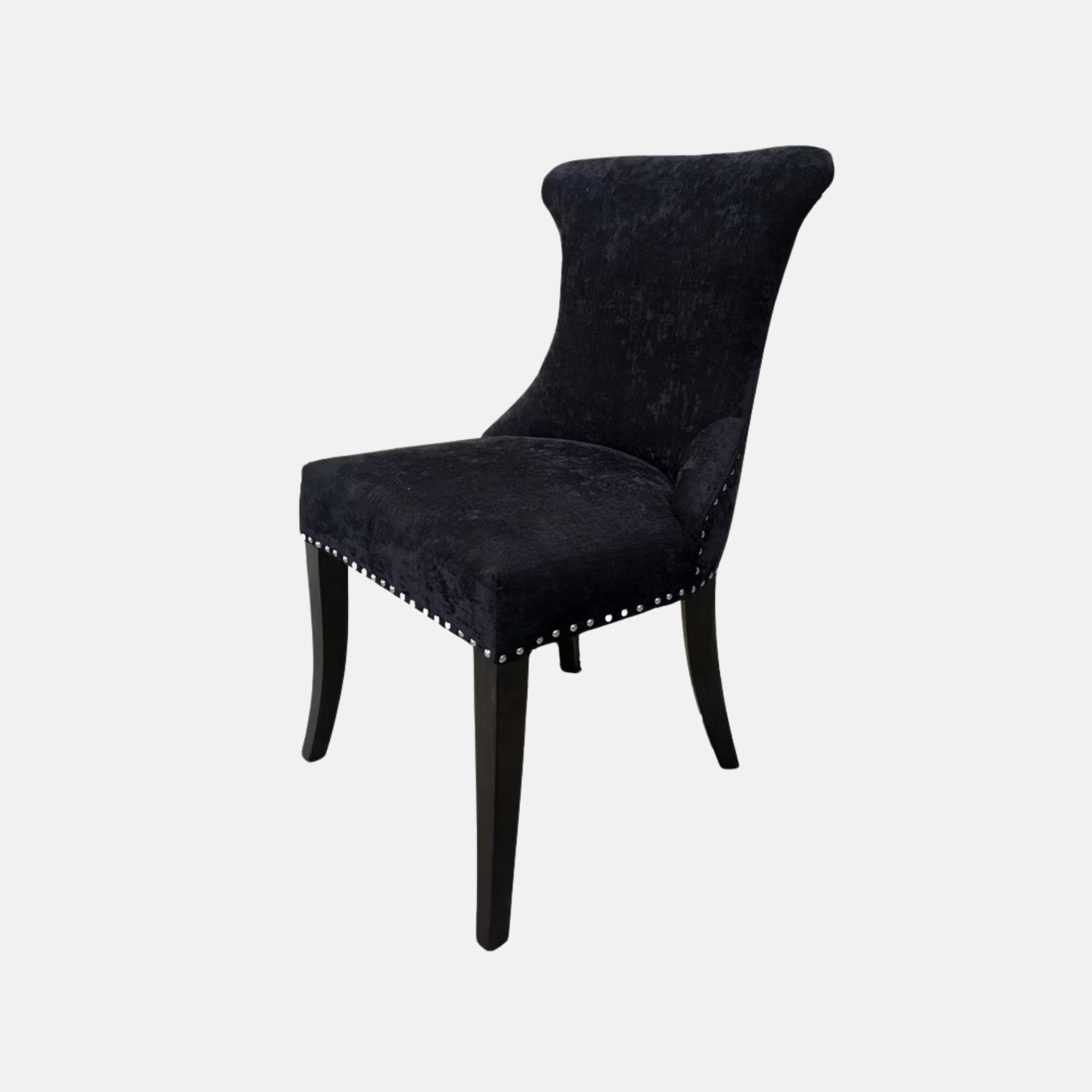 Largo Ring Back Dining Chair - Black