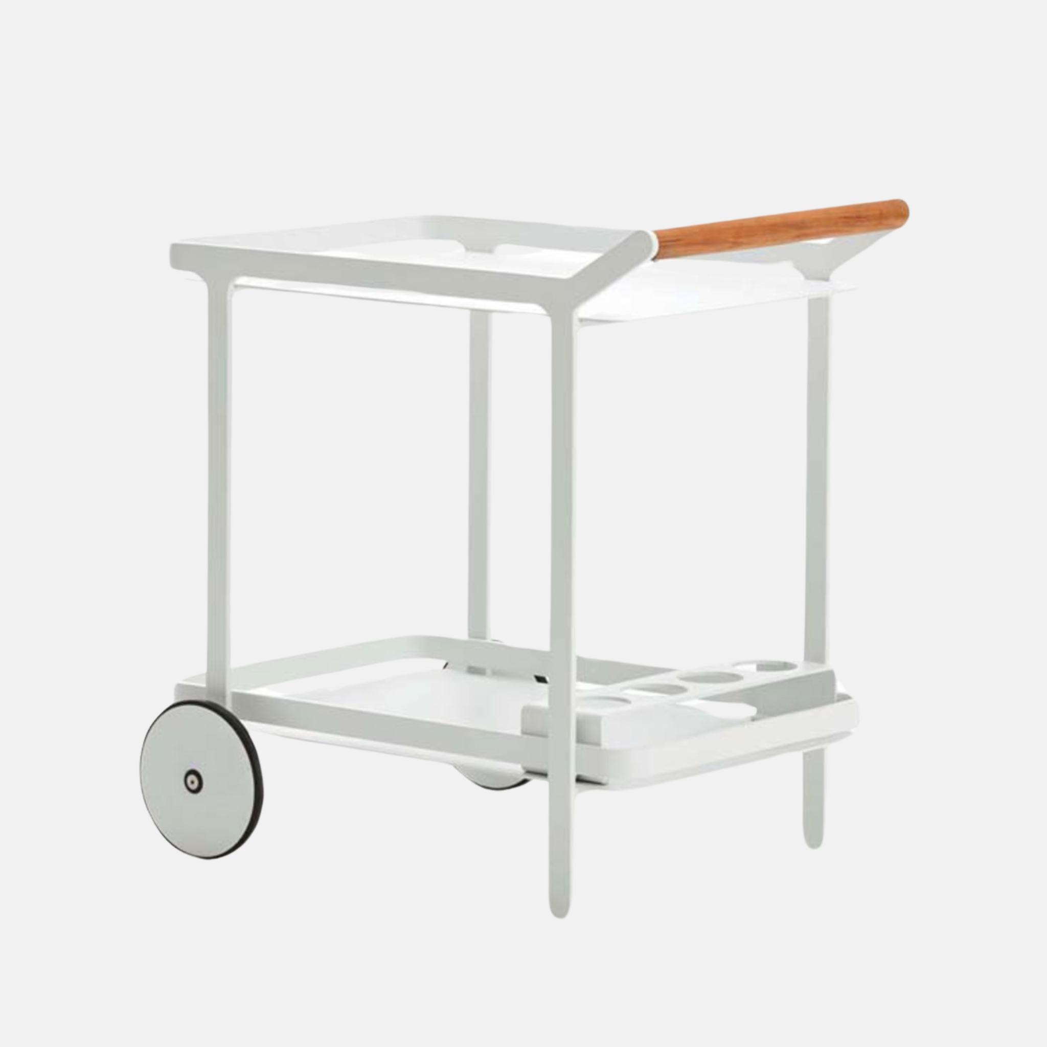 Lagoon Bar Trolley - White