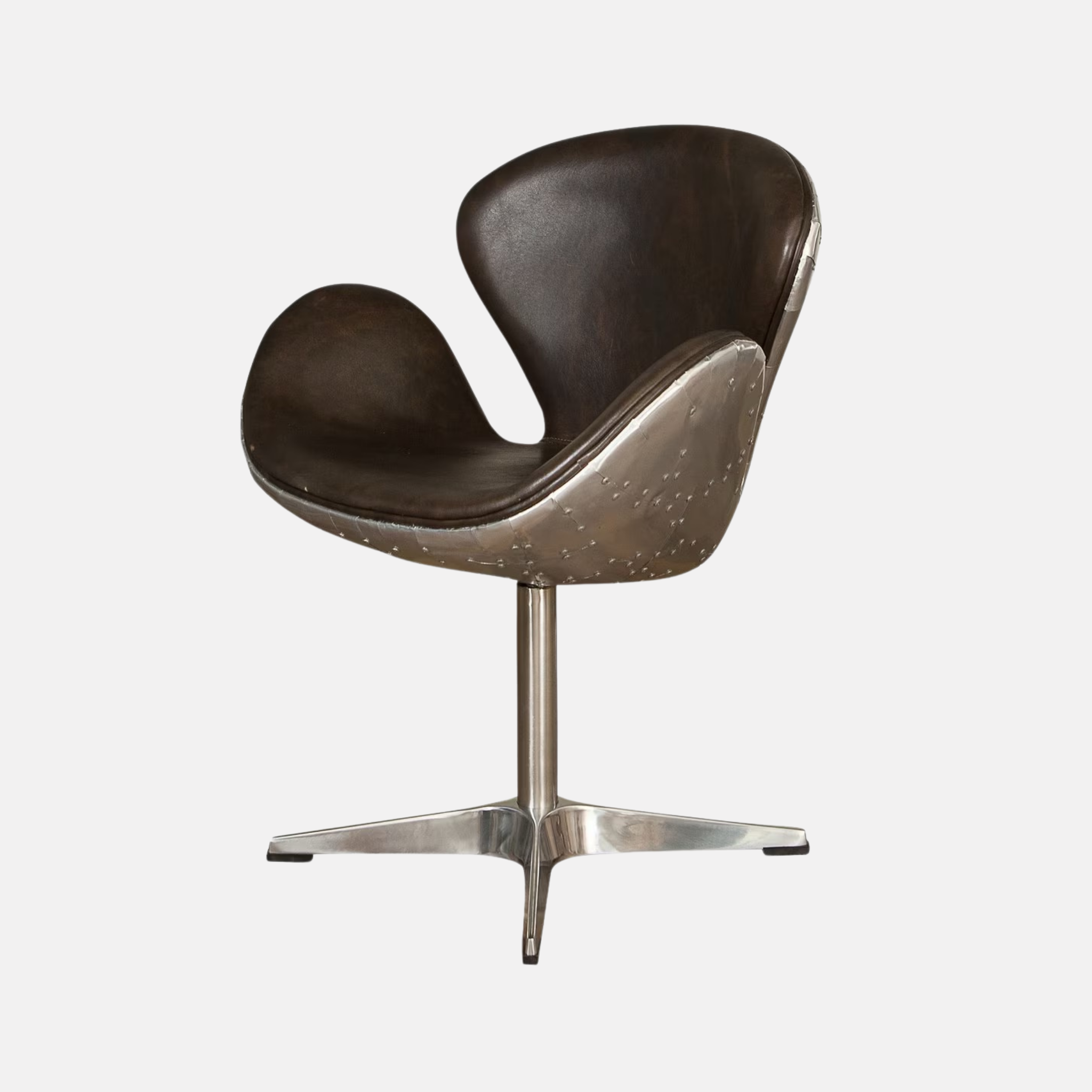 Aero Swivel Chair - Brown