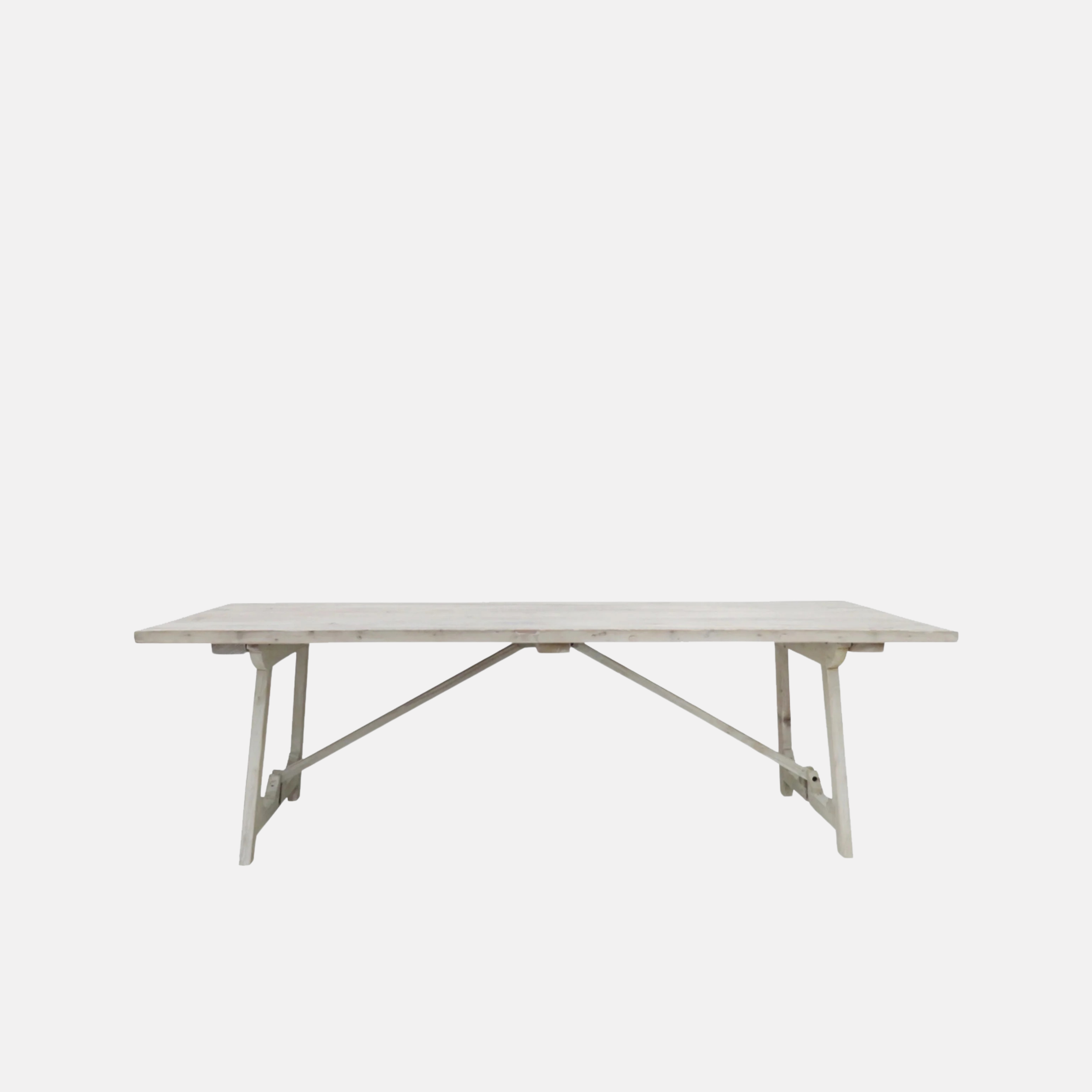 Loire Dining Table -  Whitewash