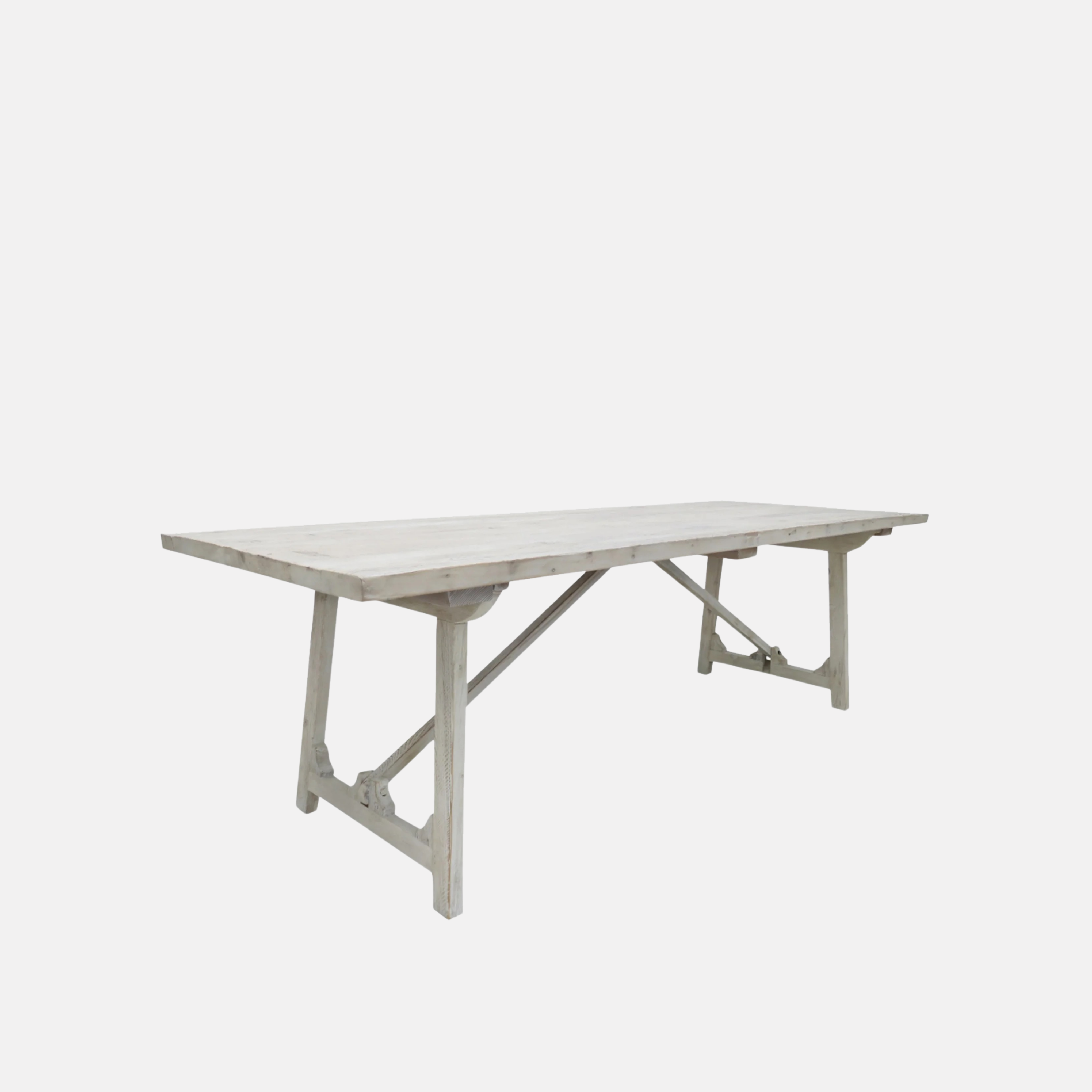 Loire Dining Table -  Whitewash