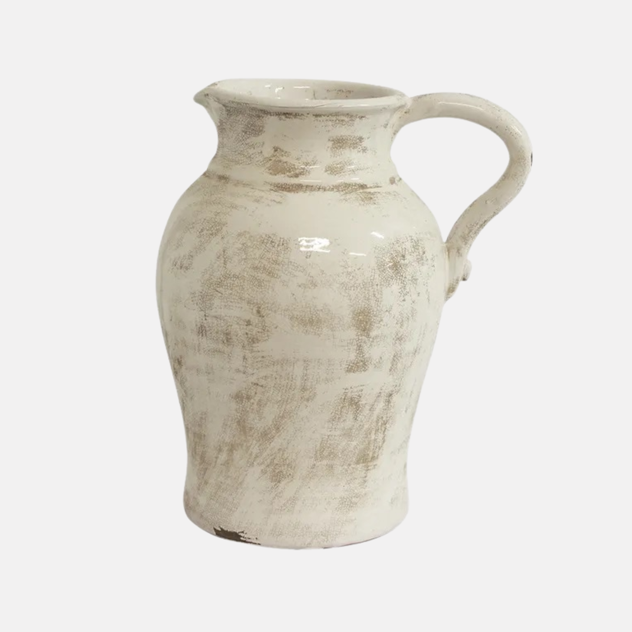 Luna Aged White Jug