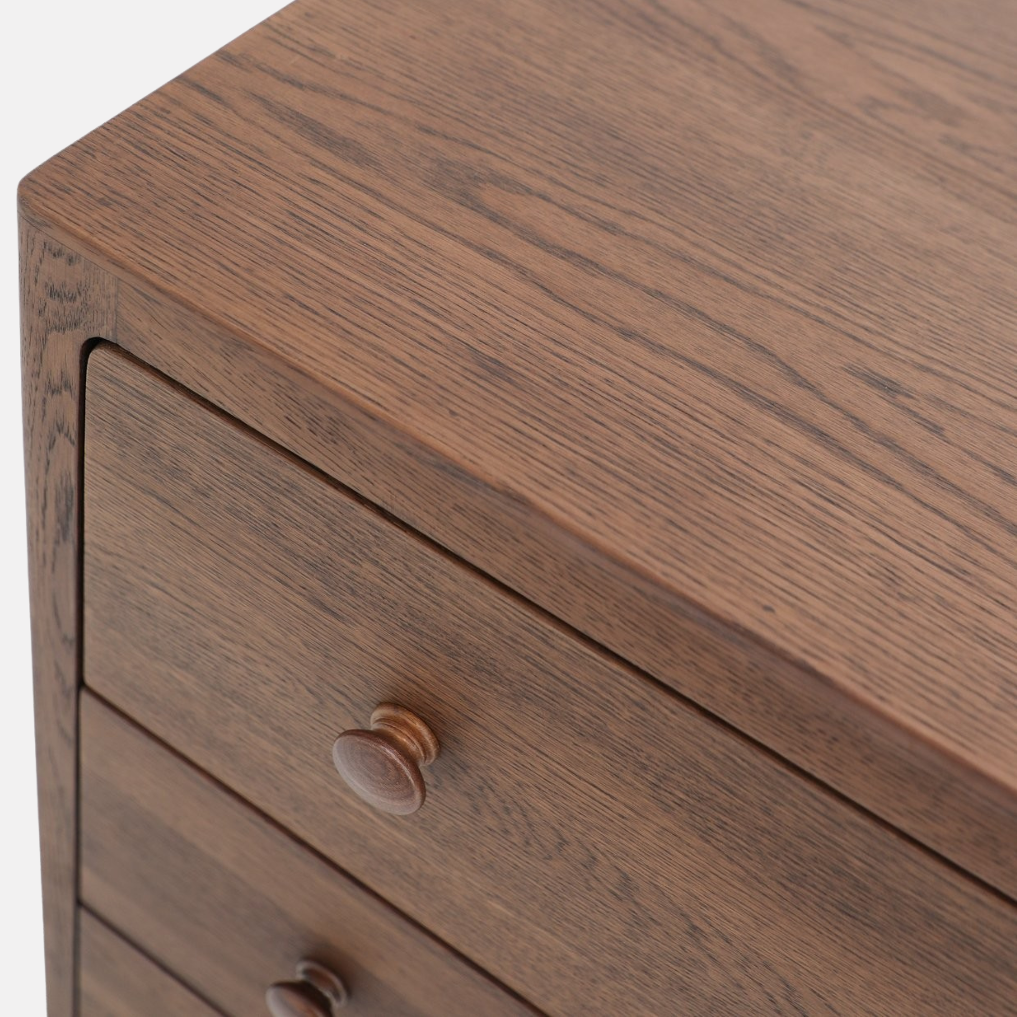 Lunde Walnut Six Drawer Chest