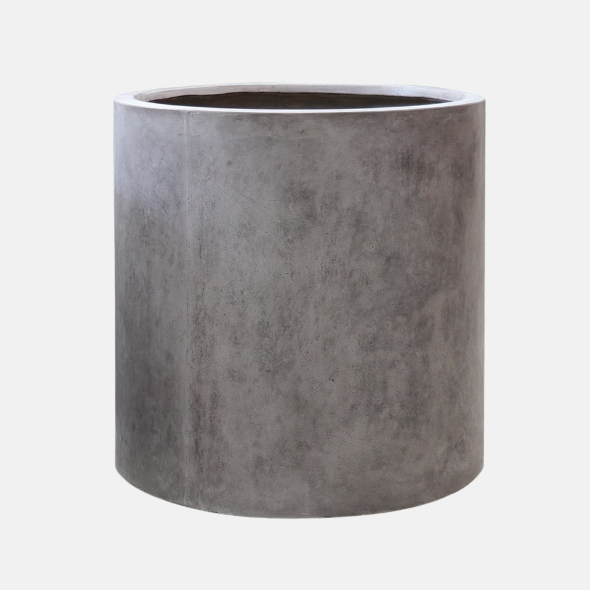Mikonui Cylinder Planter - Weathered Cement