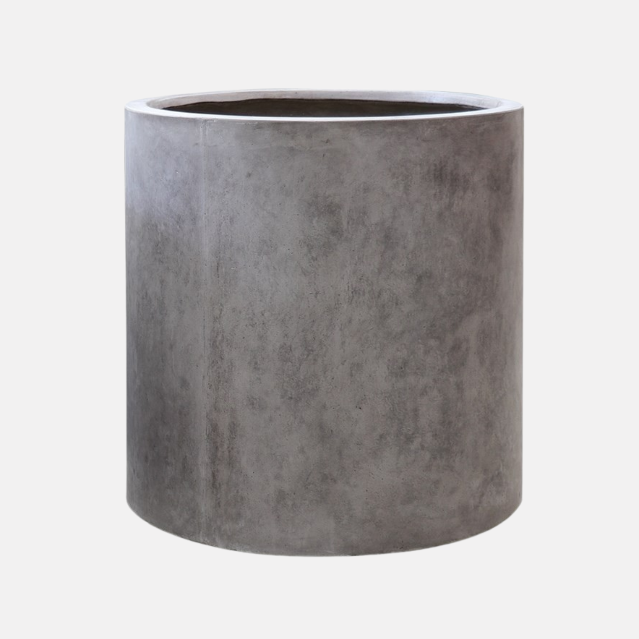 Mikonui Cylinder Planter - Weathered Cement