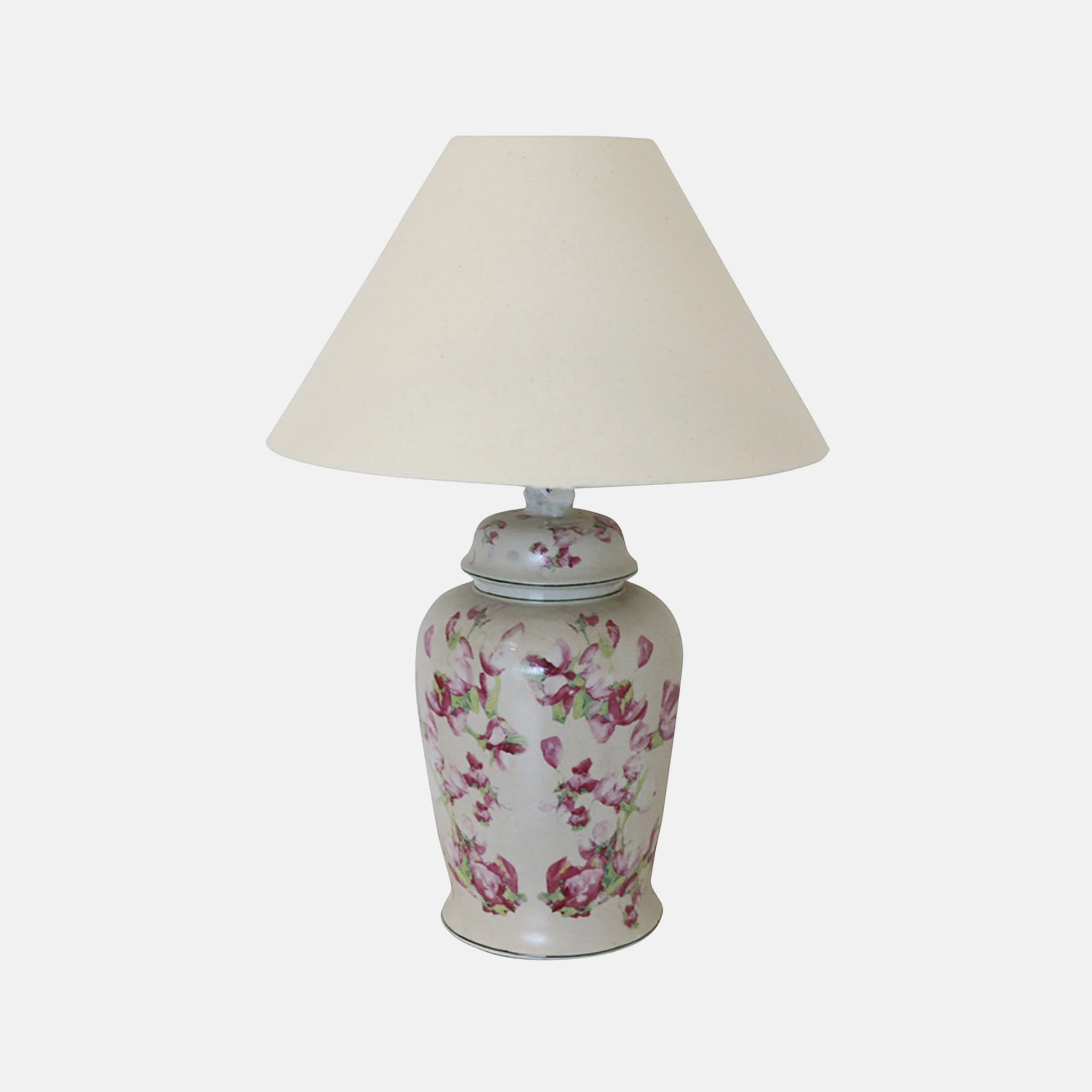 Ceramic  Urn Lamp - Magnolia