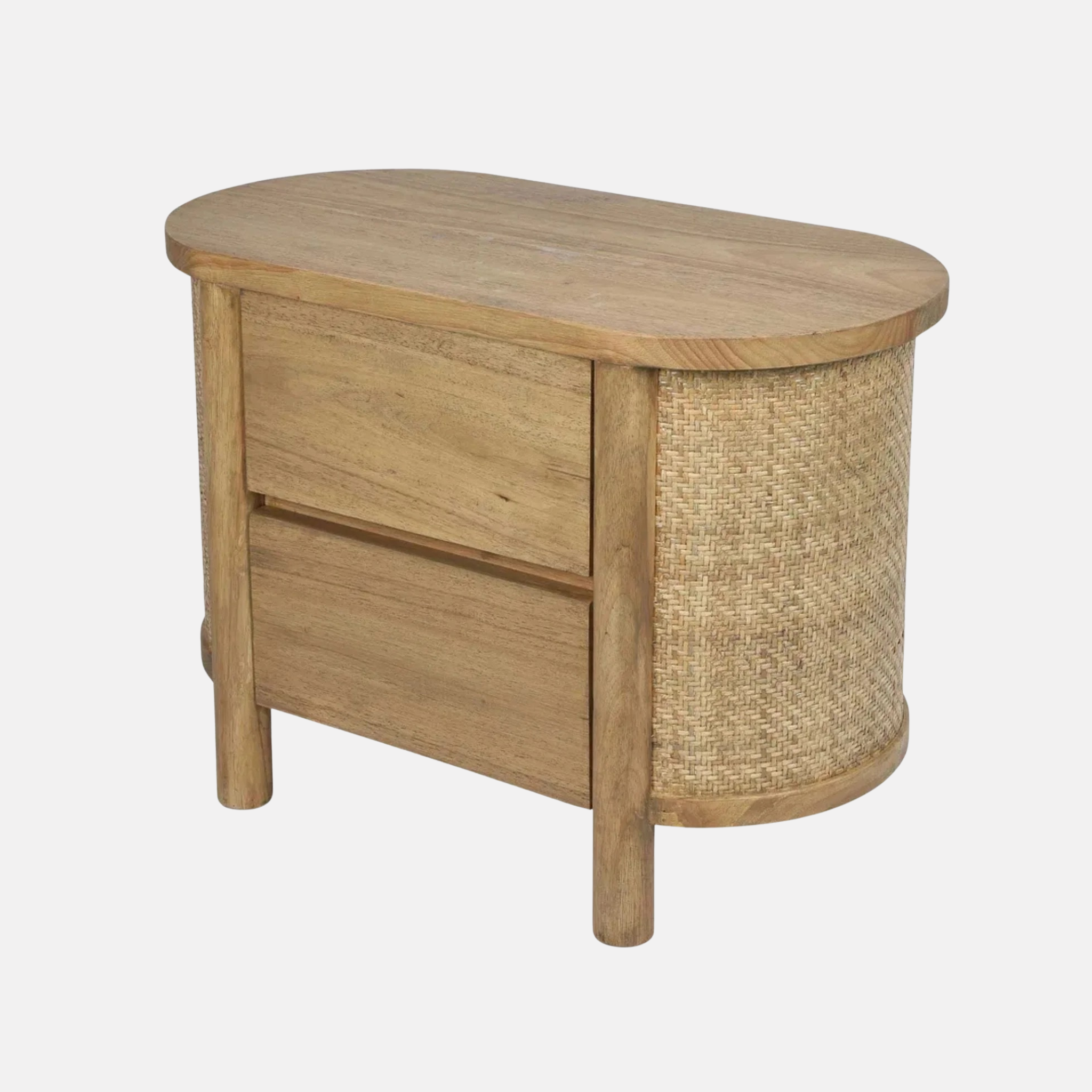 Maldives Rattan Bedside