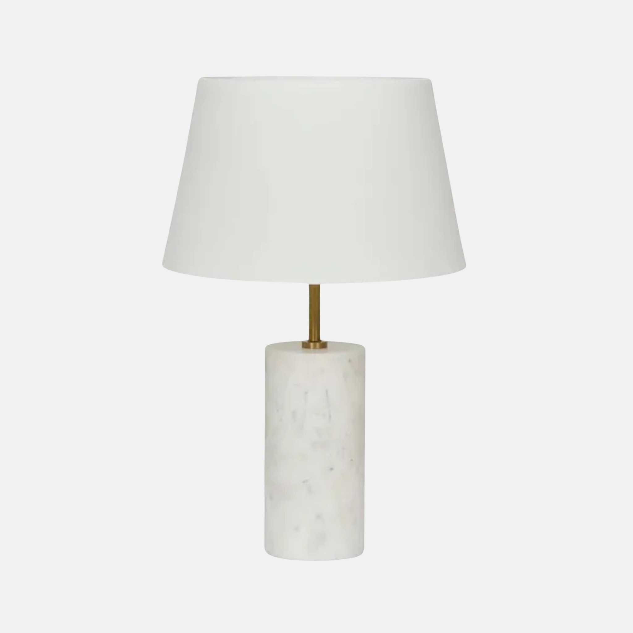 Easton Marble Table Lamp - White
