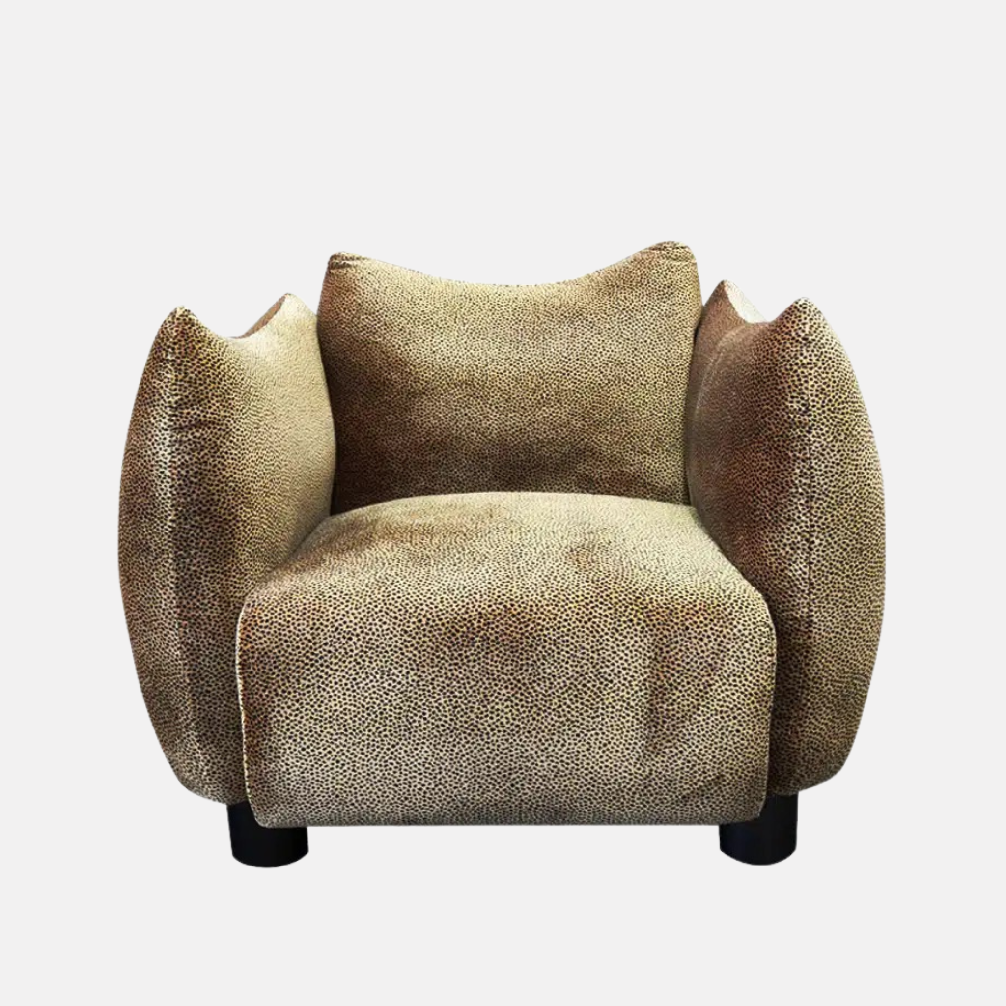 Maui Velvet Armchair - Animal