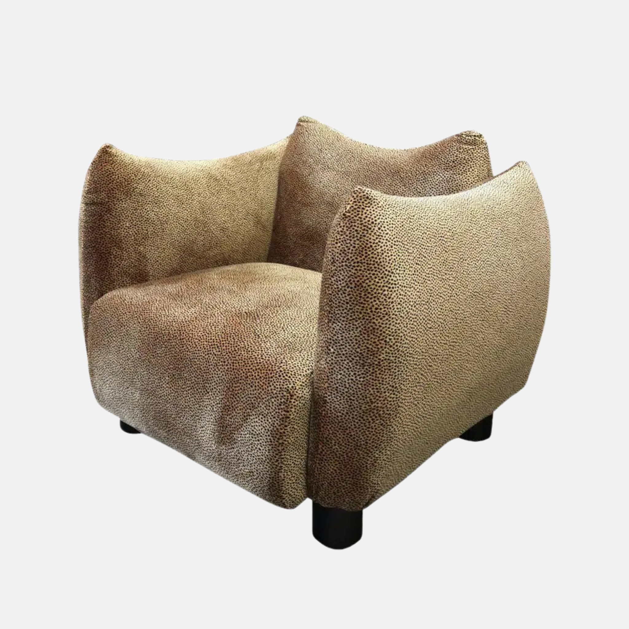 Maui Velvet Armchair - Animal