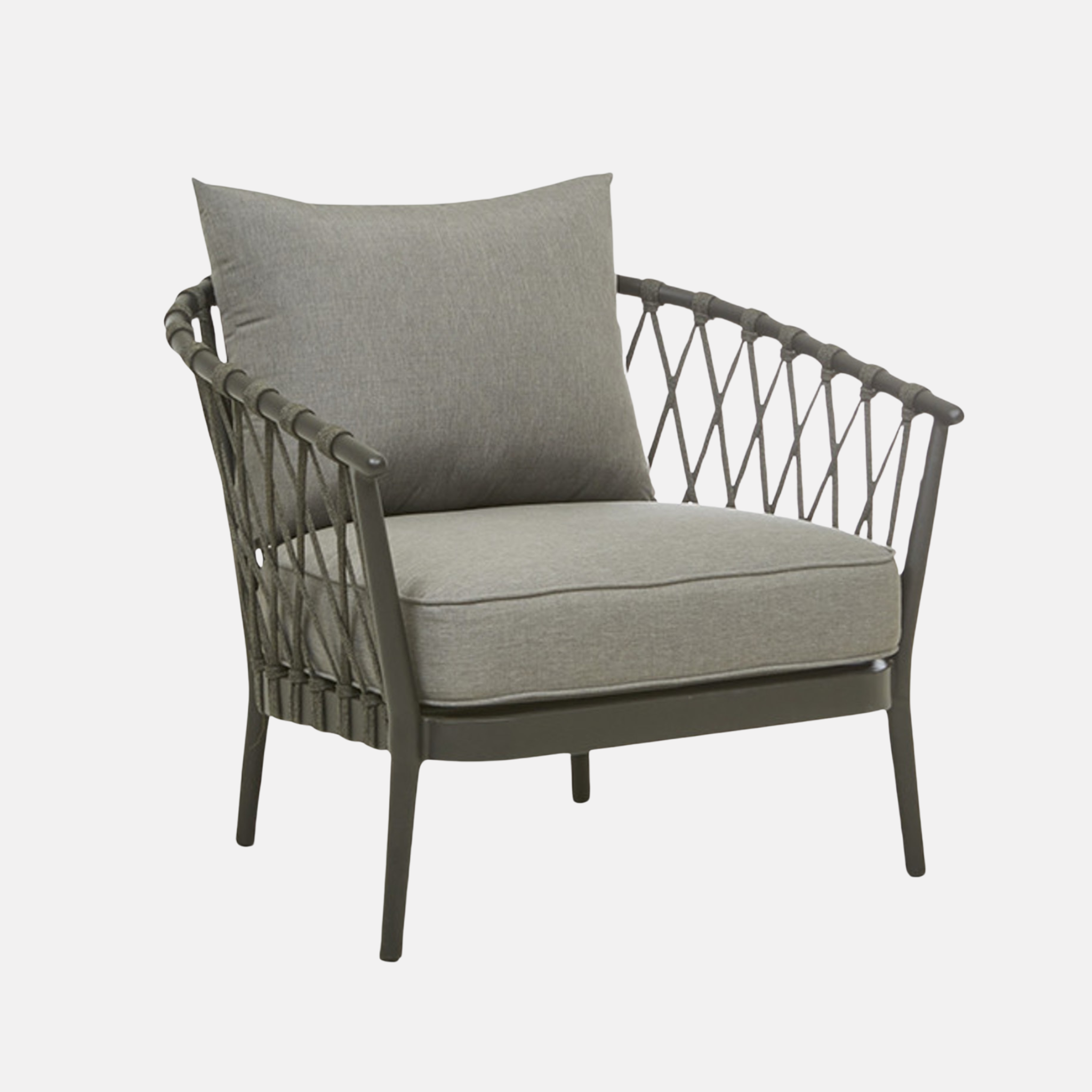 Maui Outdoor Armchair - Charcoal