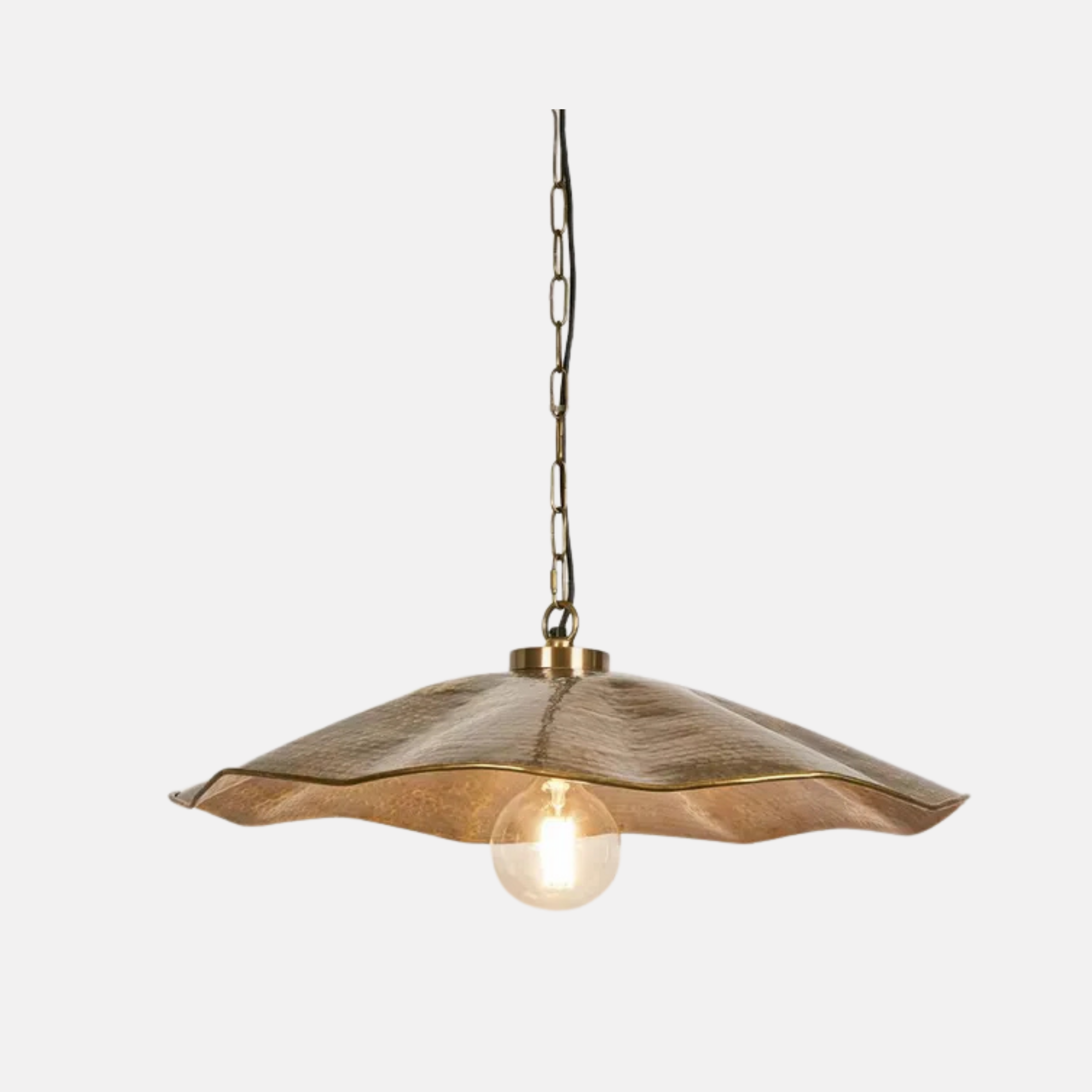 Melville  Pendant  Antique Brass