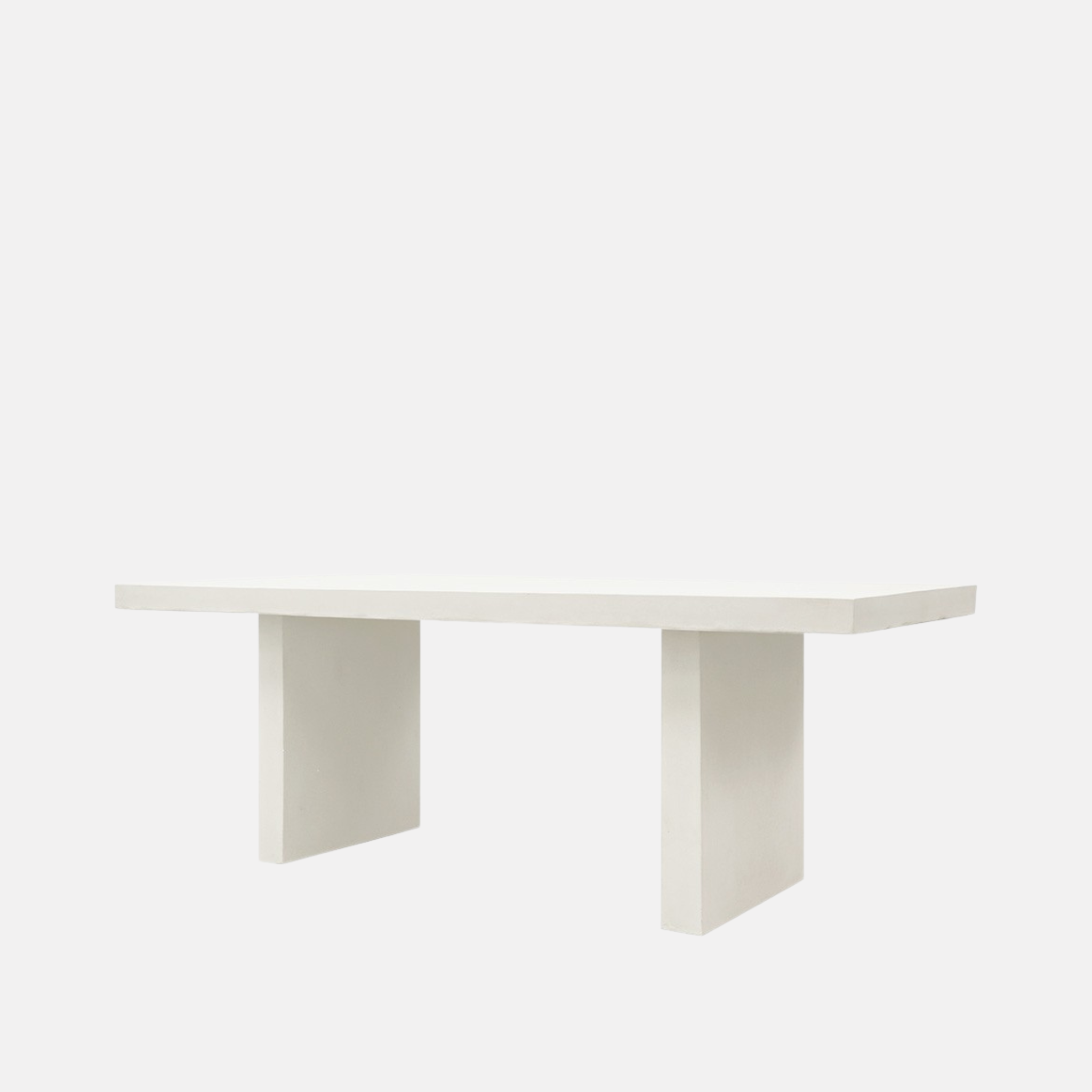 Palma Outdoor Concrete Table - White
