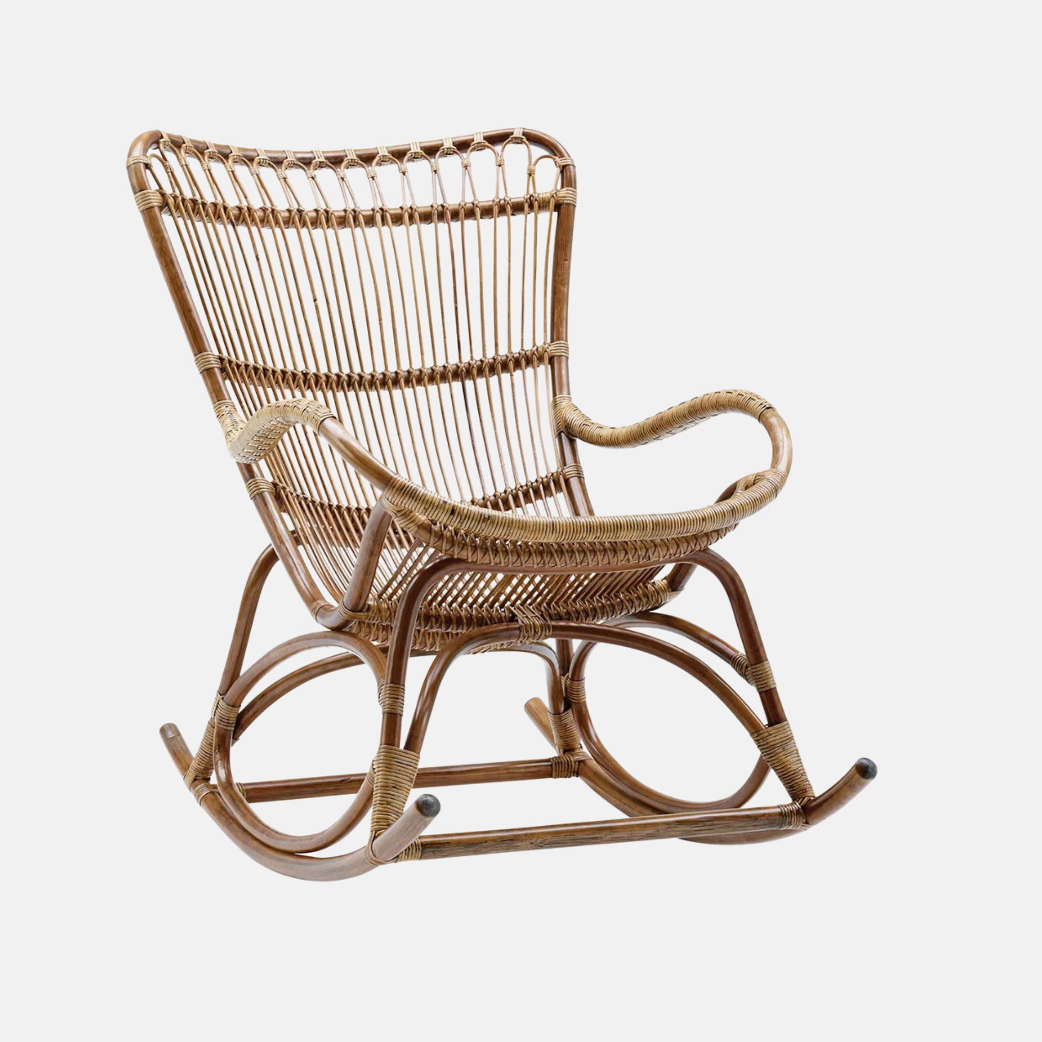 Monet Rocking Rattan Armchair