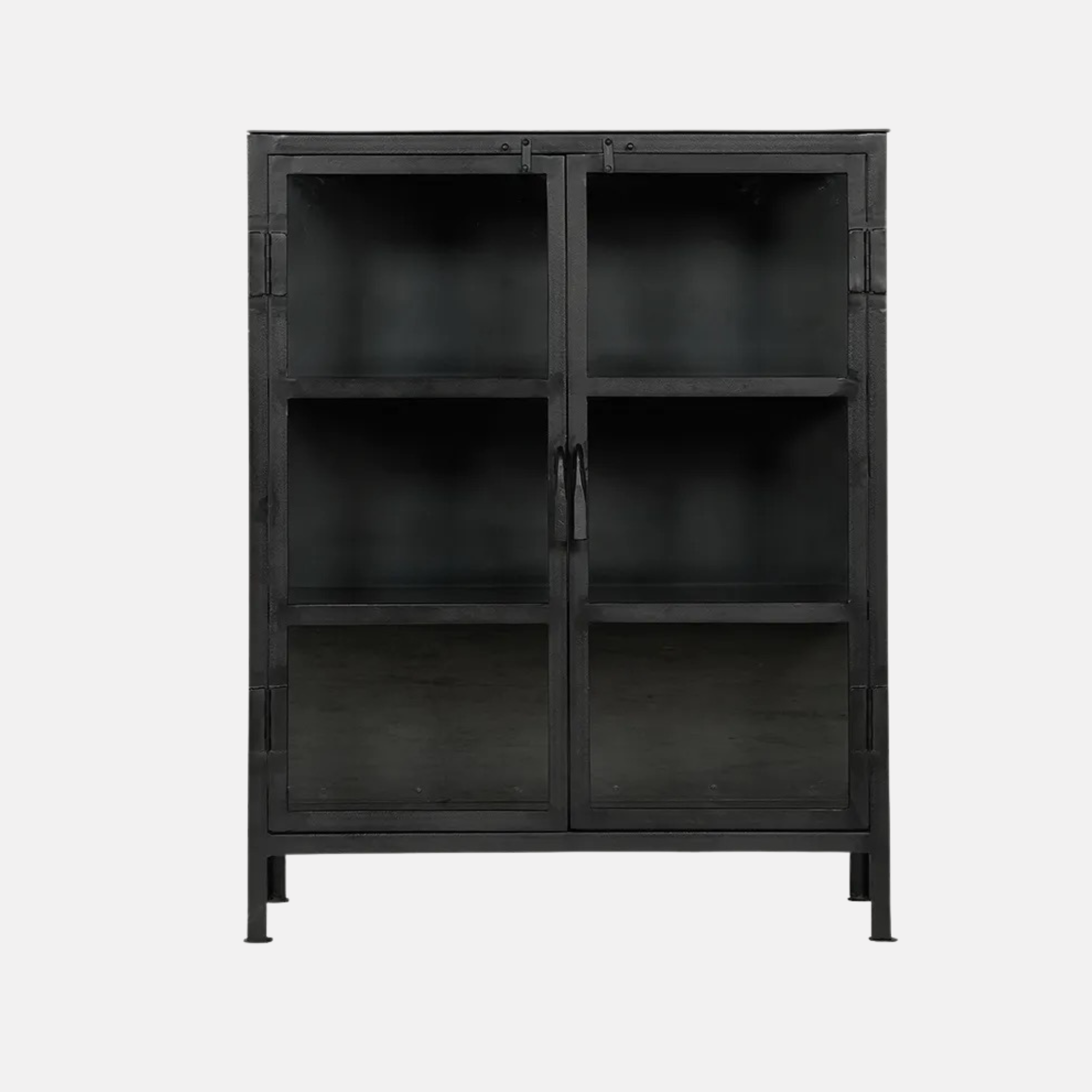 Monroe Short Glass Display Cabinet
