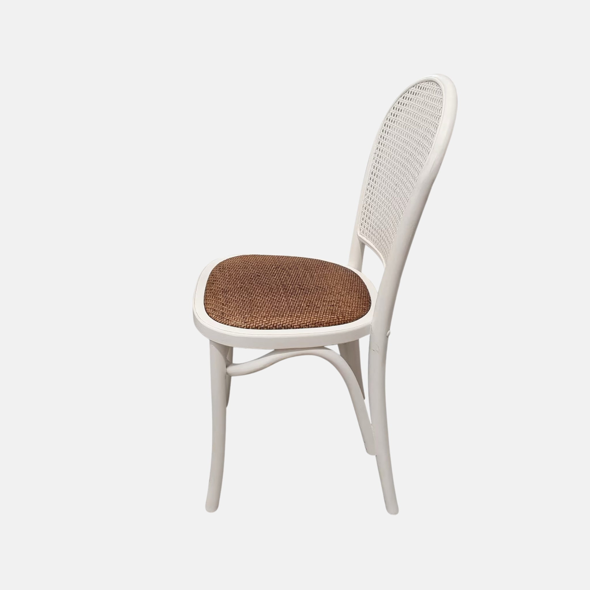 Mylo Rattan Dining Chair White