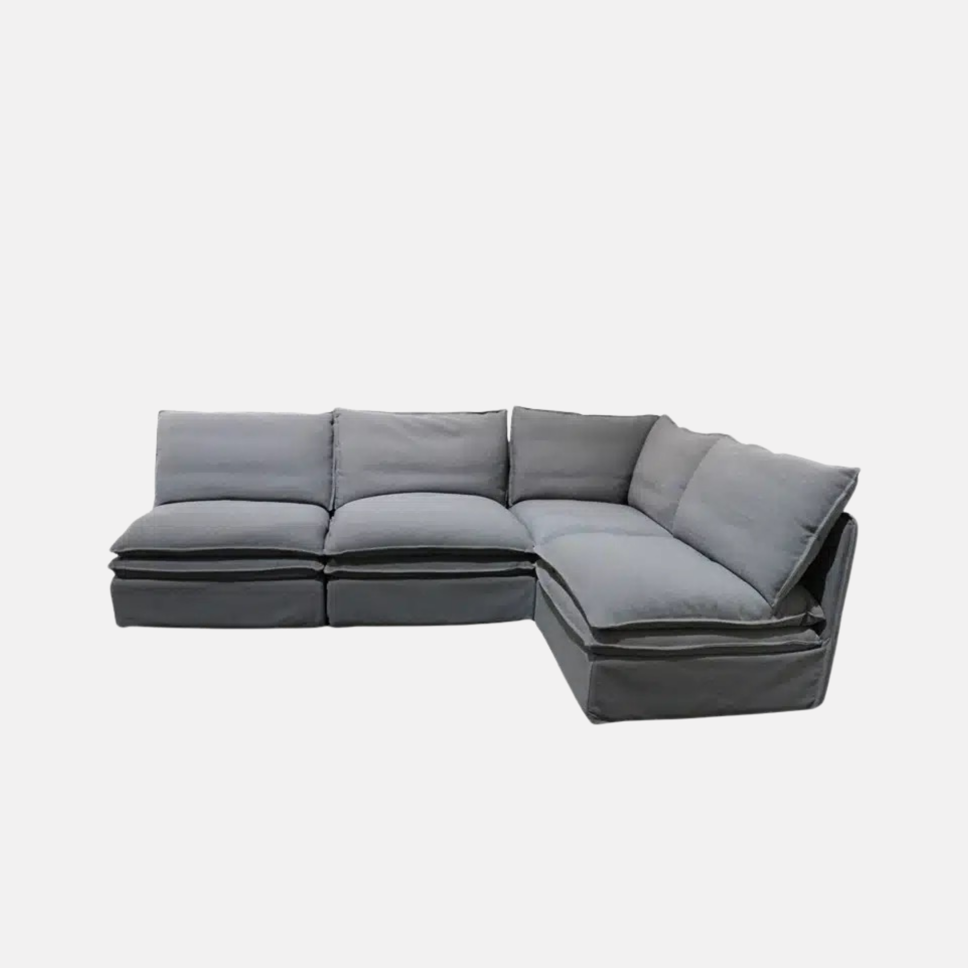 Omaha Sectional Sofa - Grey