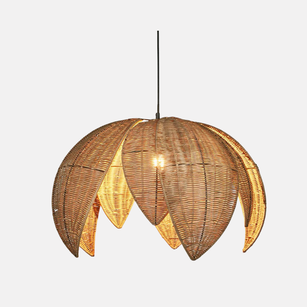 Palm Rattan Pendant