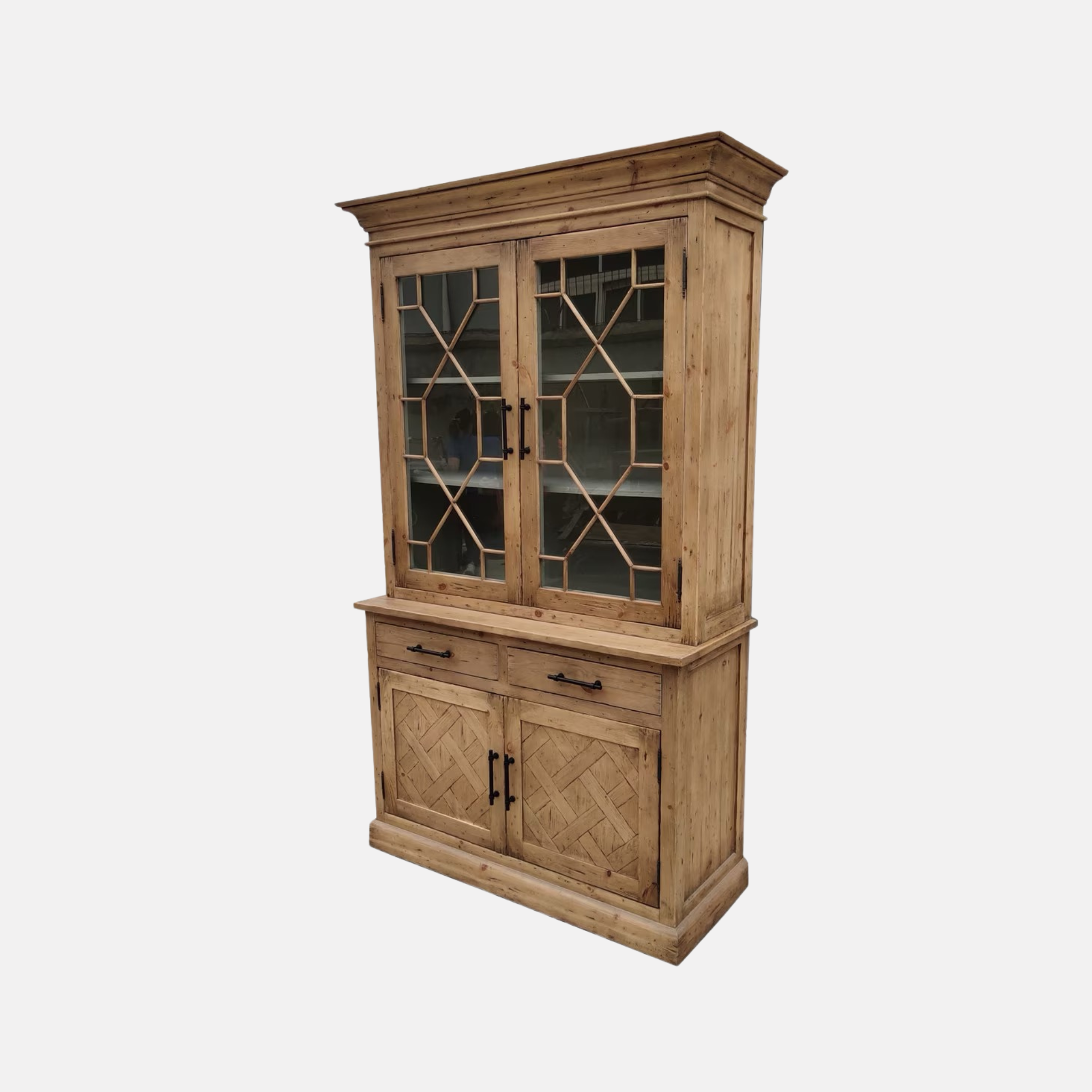 Bayly Parquet Display Cabinet