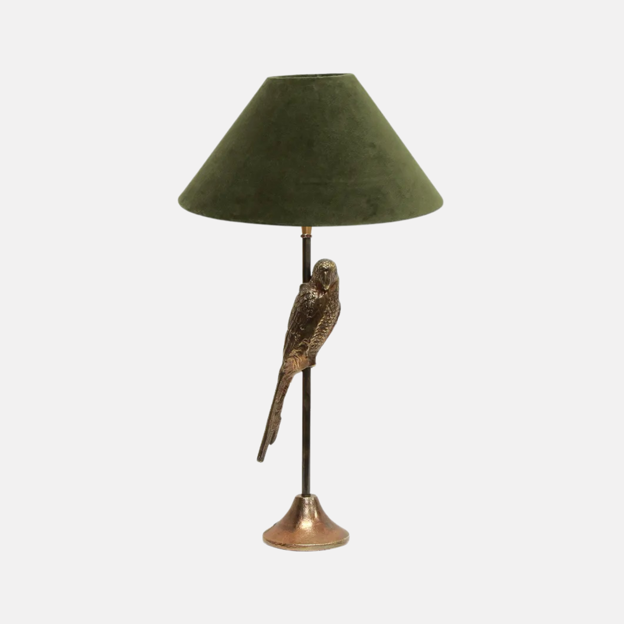 Parrot Lamp - Gold