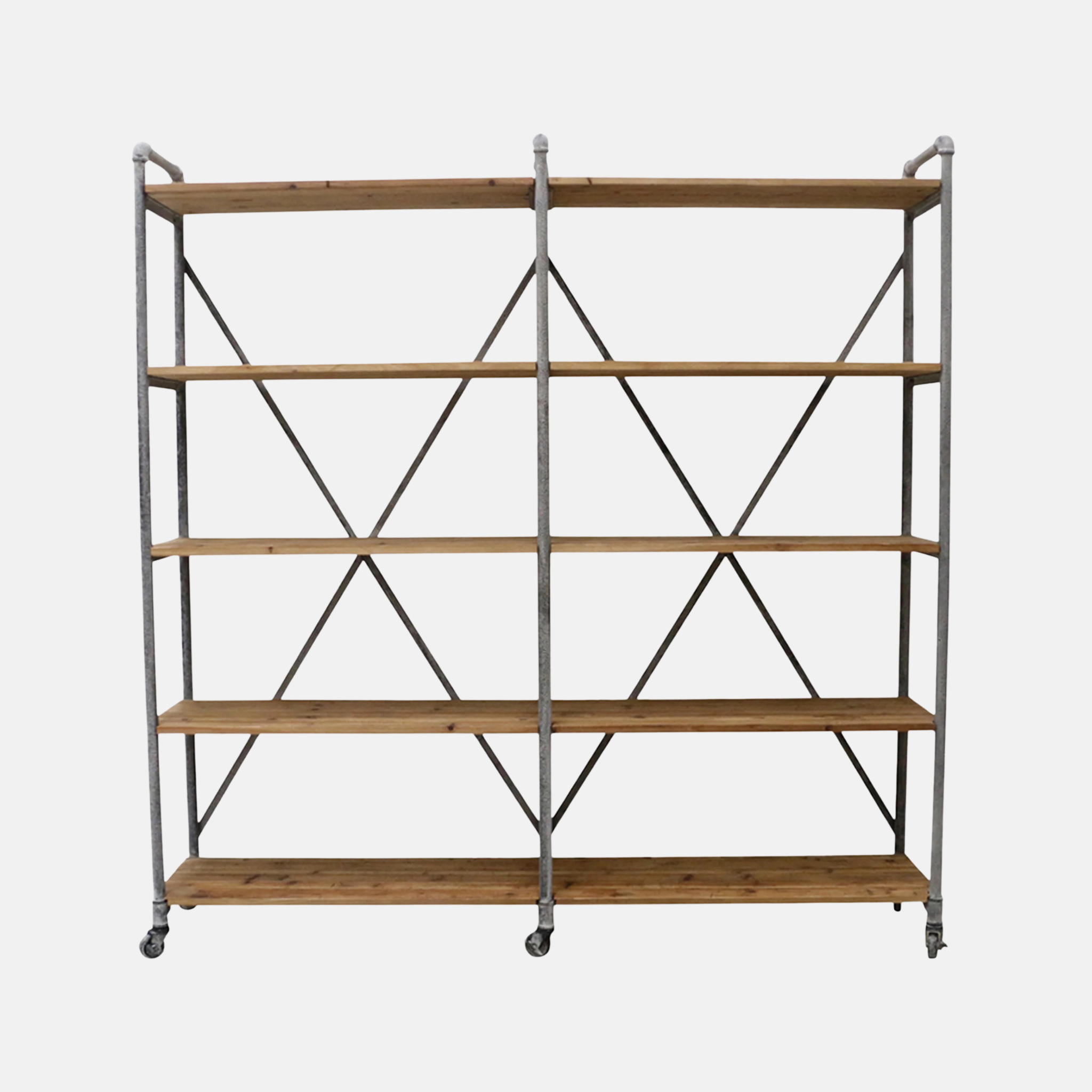 Pilo Industrial Wide Shelves - Mudstone