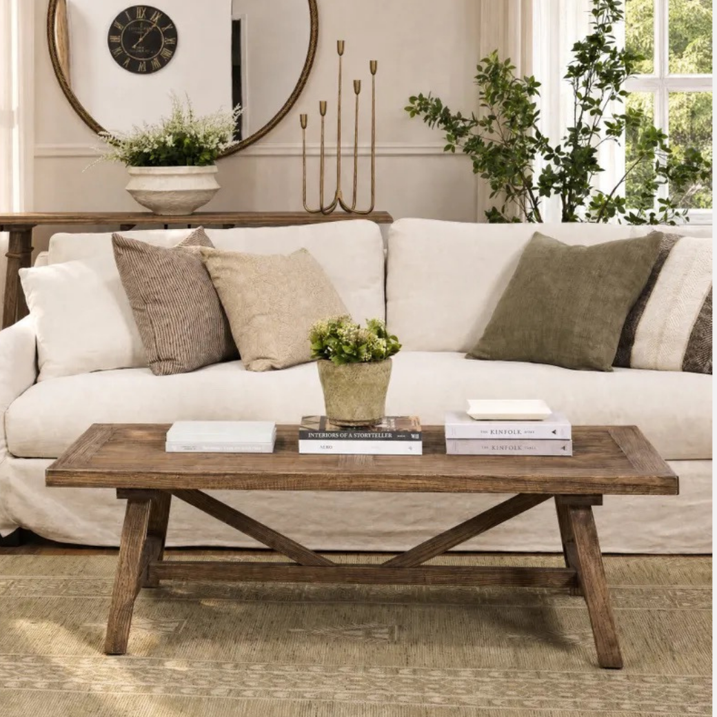 Remi Trestle Coffee Table