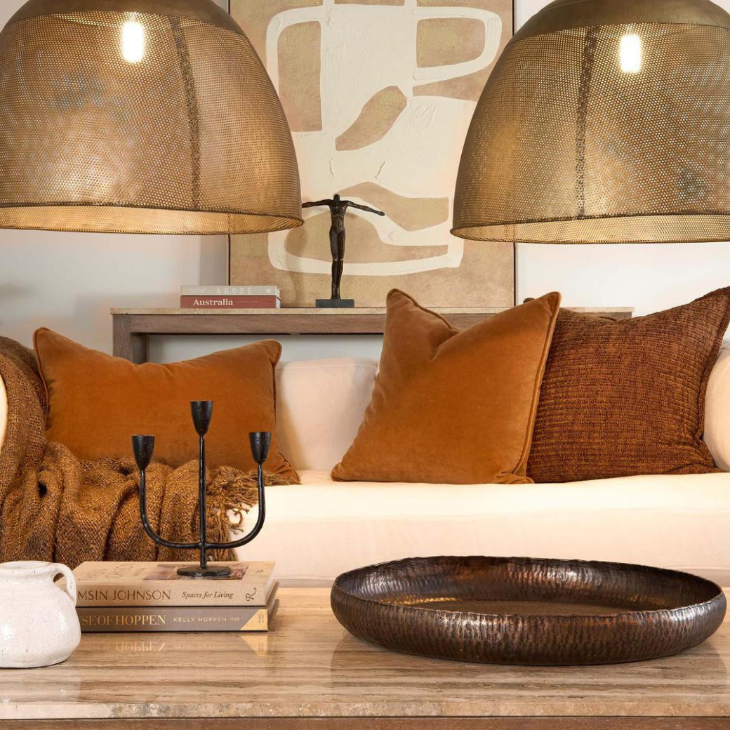 Riva Pendant - Brass