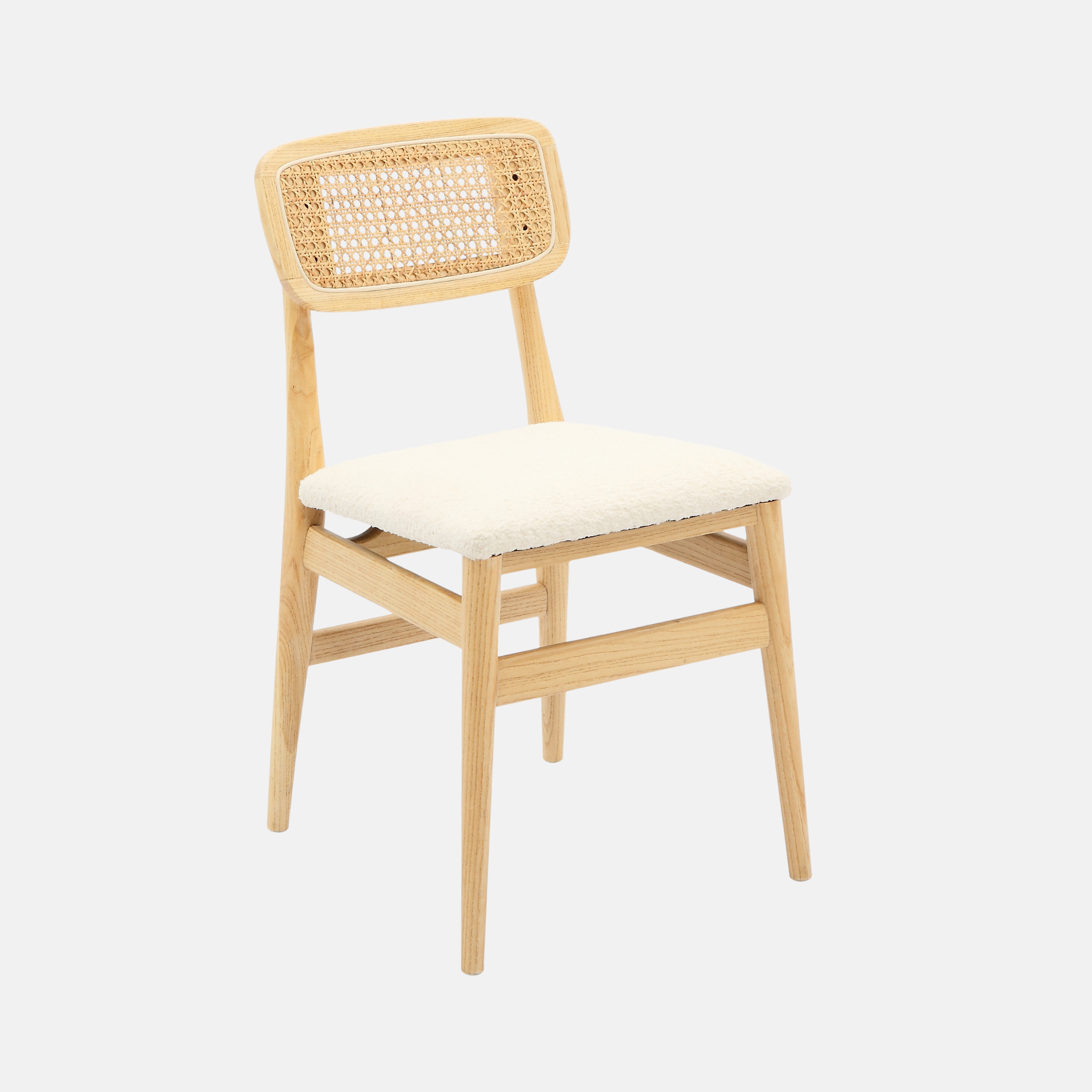 Rixo Rattan Dining Chair - Natural