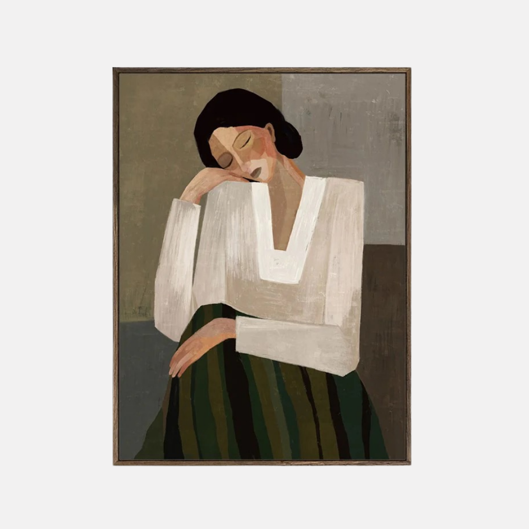Rue –  Framed Canvas