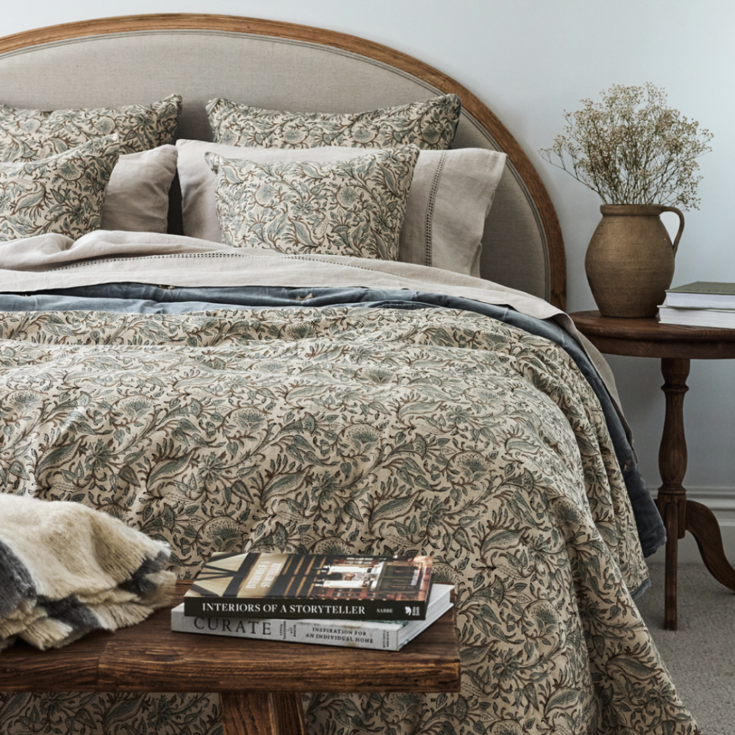 Serena Euro Pillowcases Pair