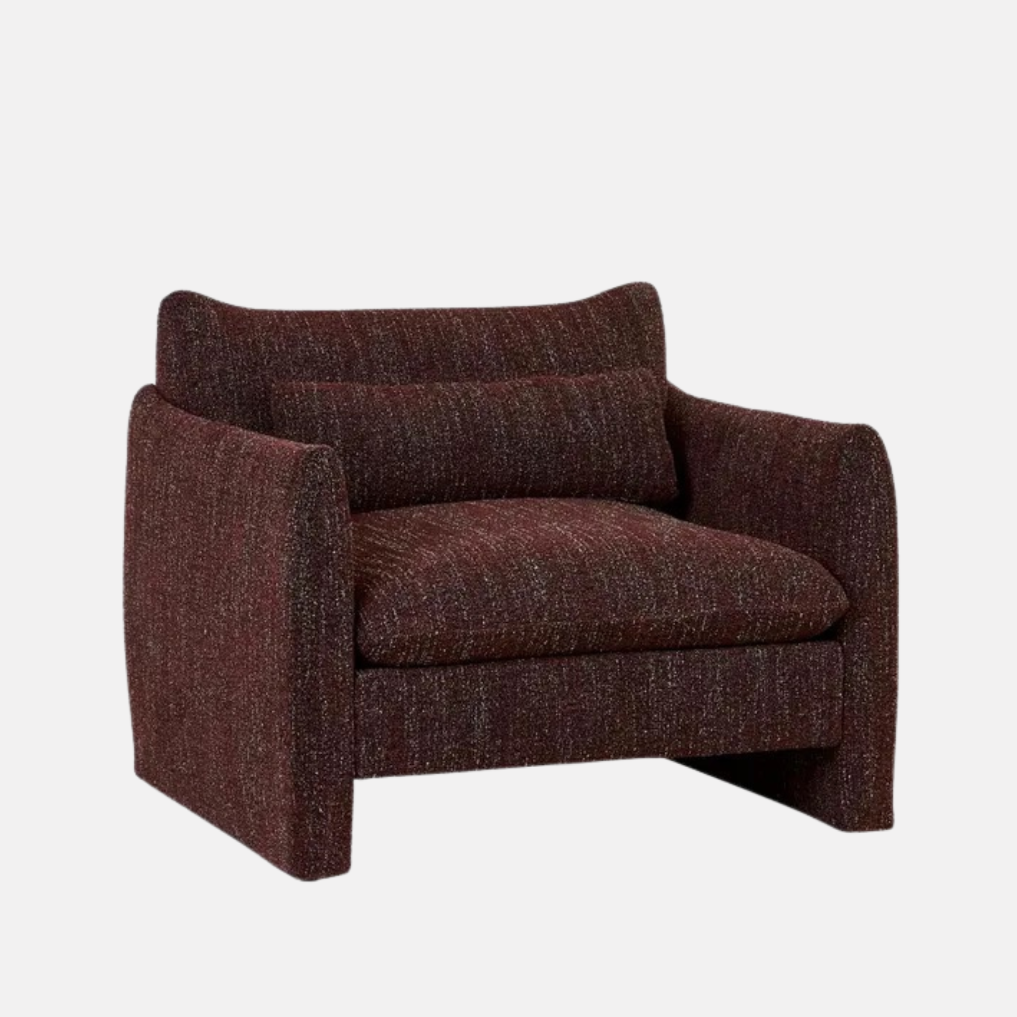 Sidney Peak Armchair - Plum