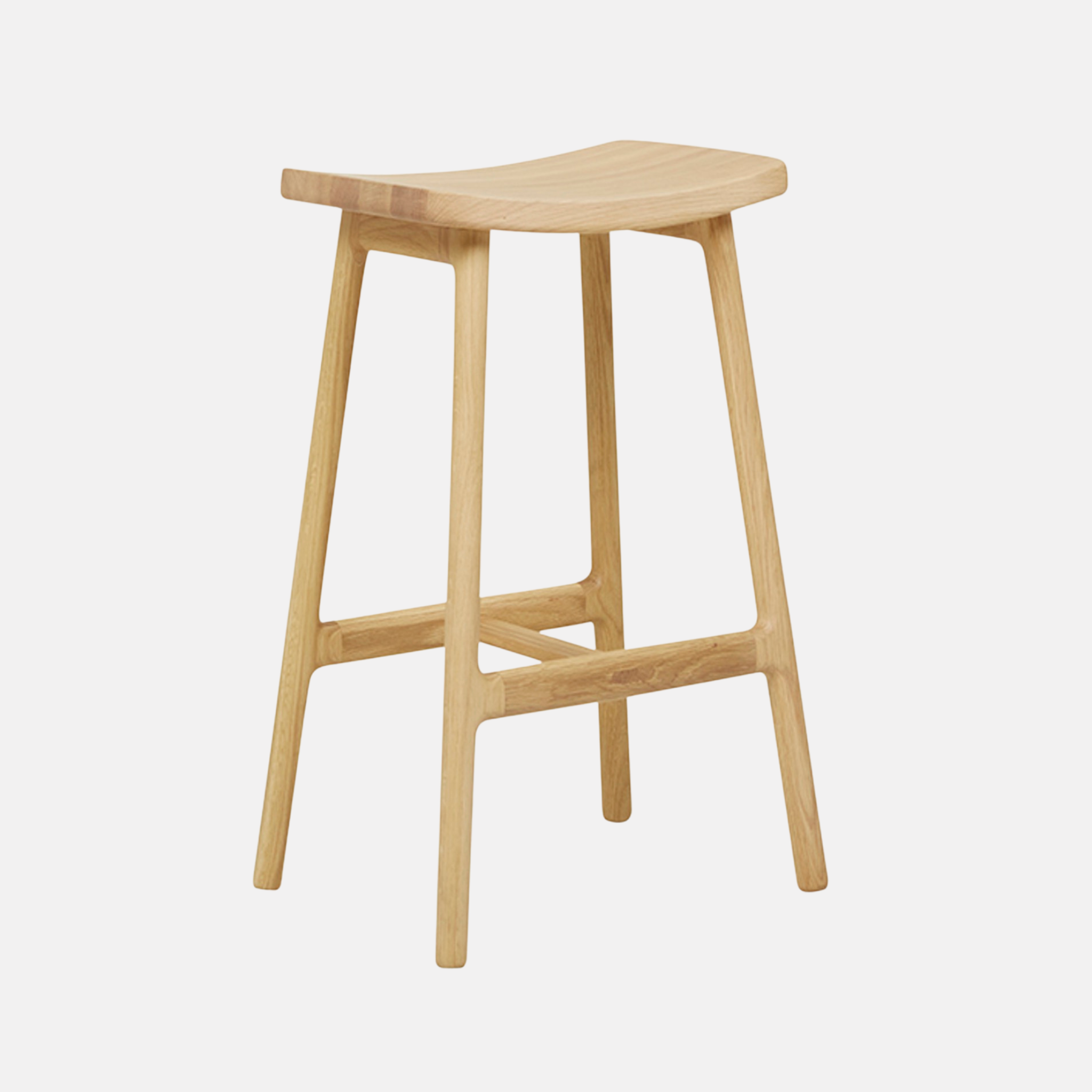 Sketch Barstool - Black Natural